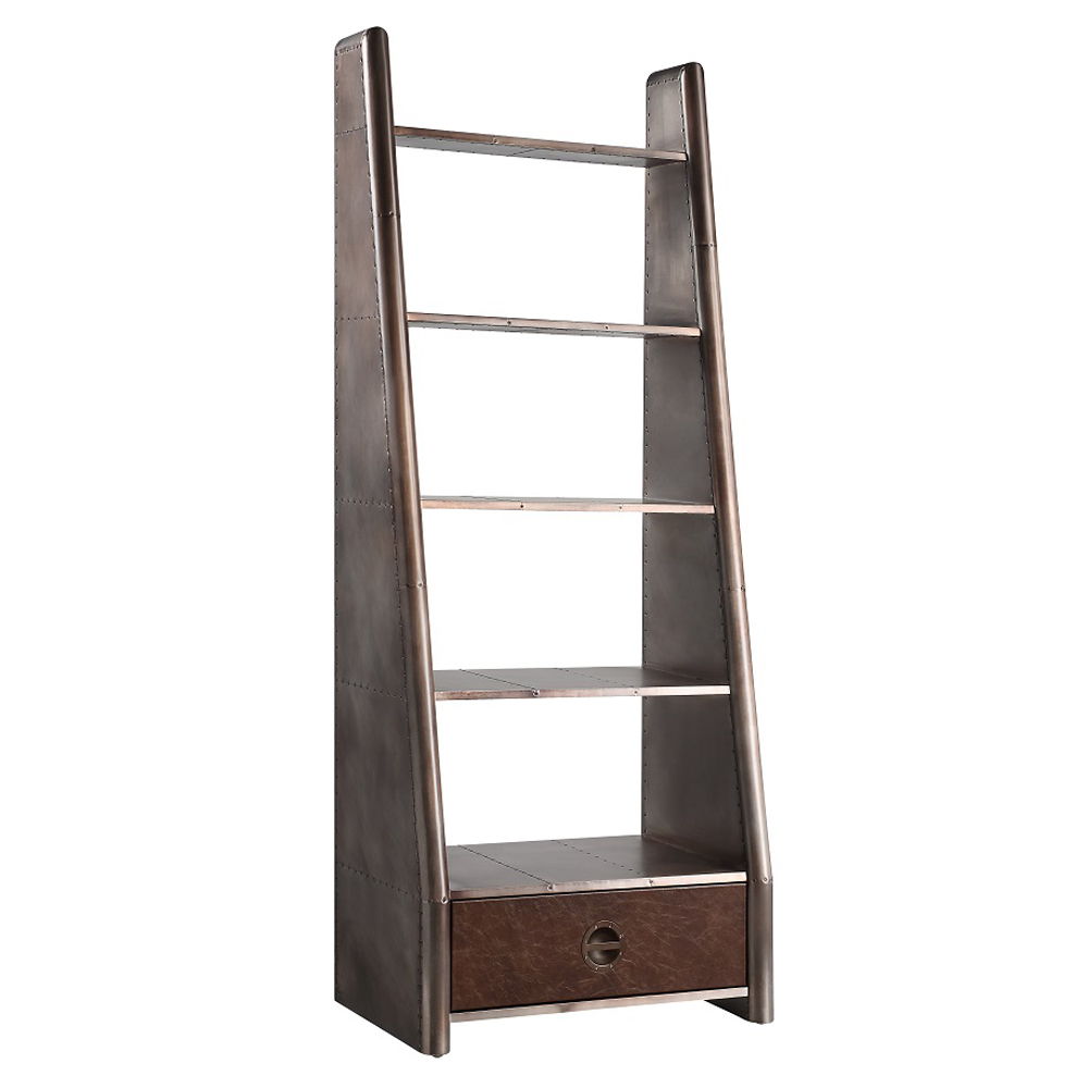 Brancaster - Bookcase - Aluminum - Urban Living Furniture (Los Angeles, CA)