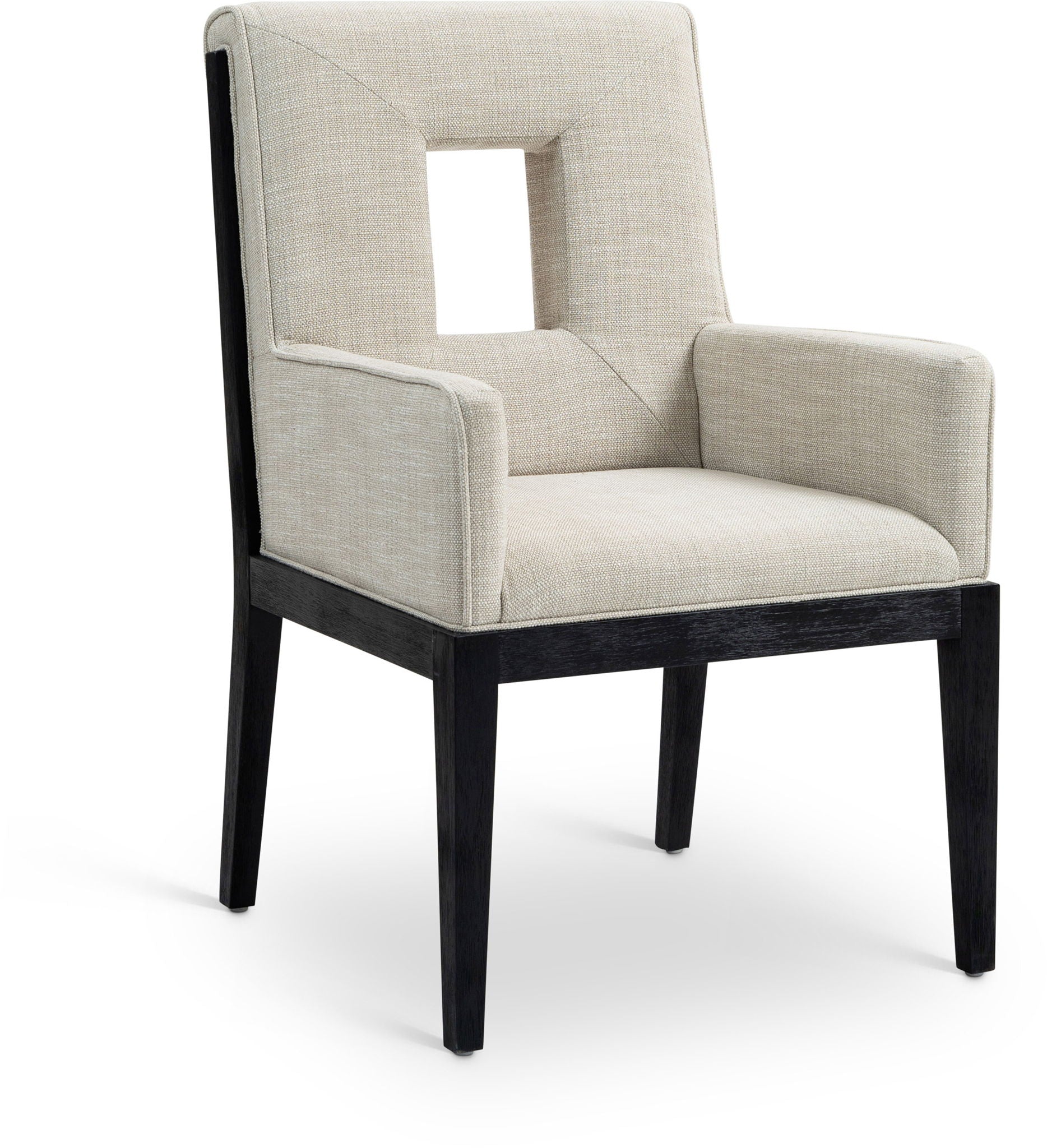 Gwendolyn - Dining Arm Chair With Black Frame - Urban Living Furniture (Los Angeles, CA)