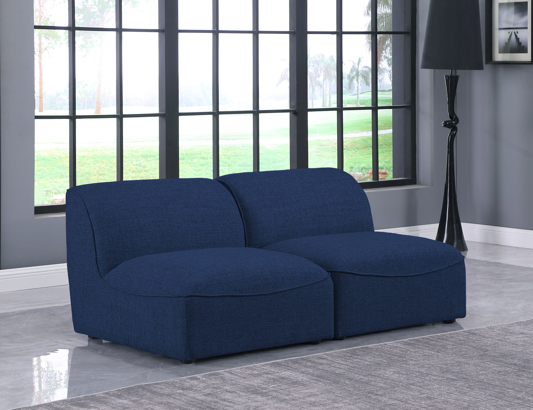 Miramar - 2 Seat Armless Modular Sofa - Urban Living Furniture (Los Angeles, CA)