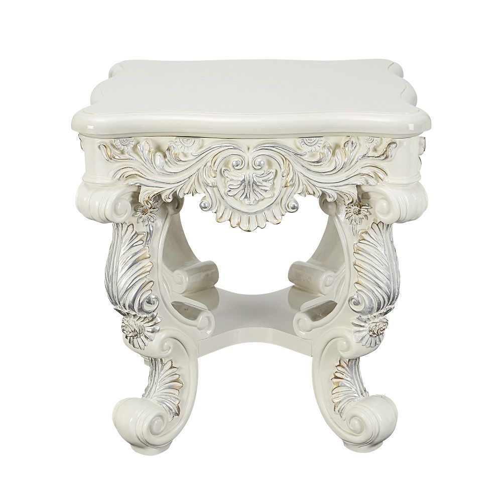 Adara - End Table - Antique White - Urban Living Furniture (Los Angeles, CA)