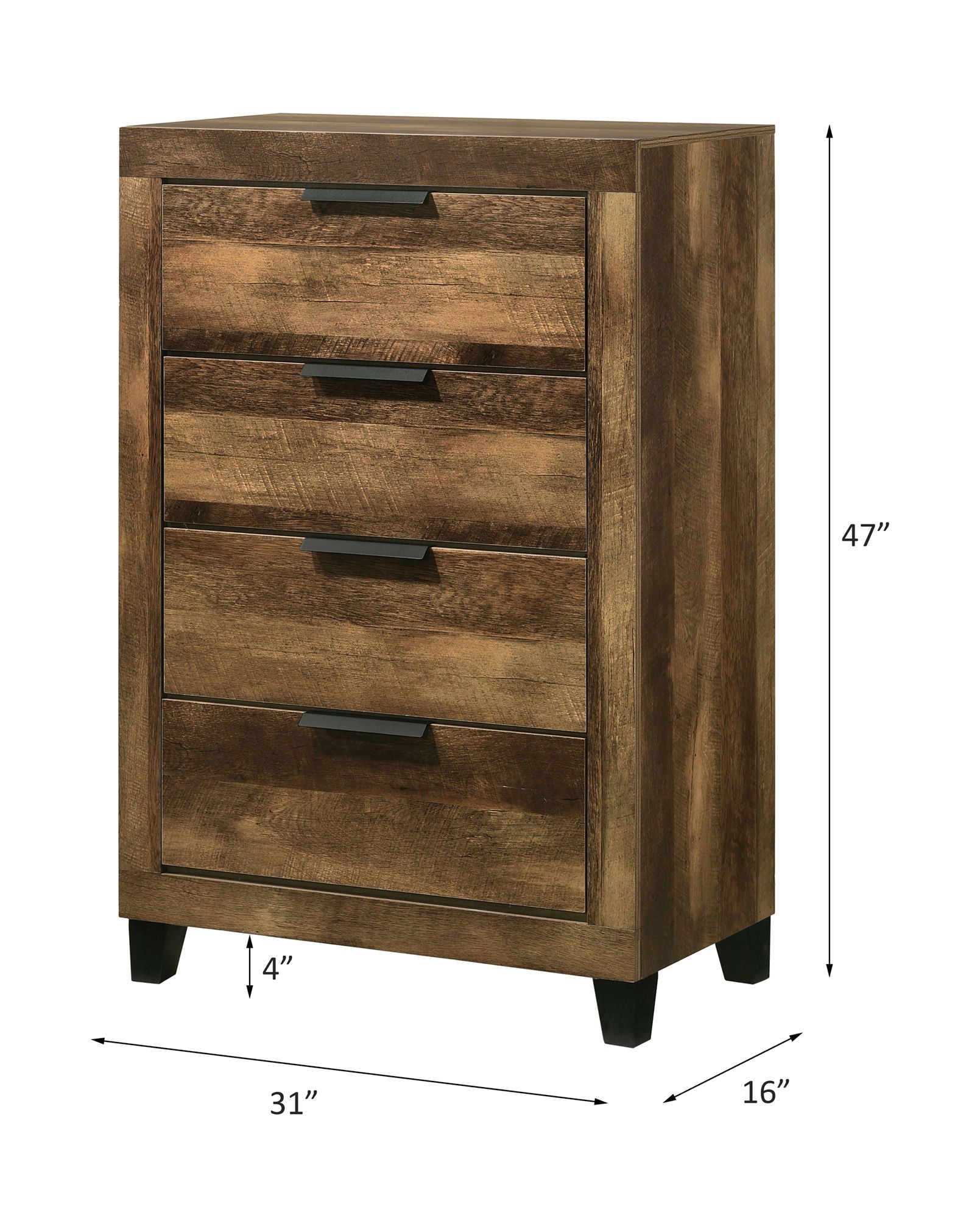 Morales - Chest - Rustic Oak - Urban Living Furniture (Los Angeles, CA)