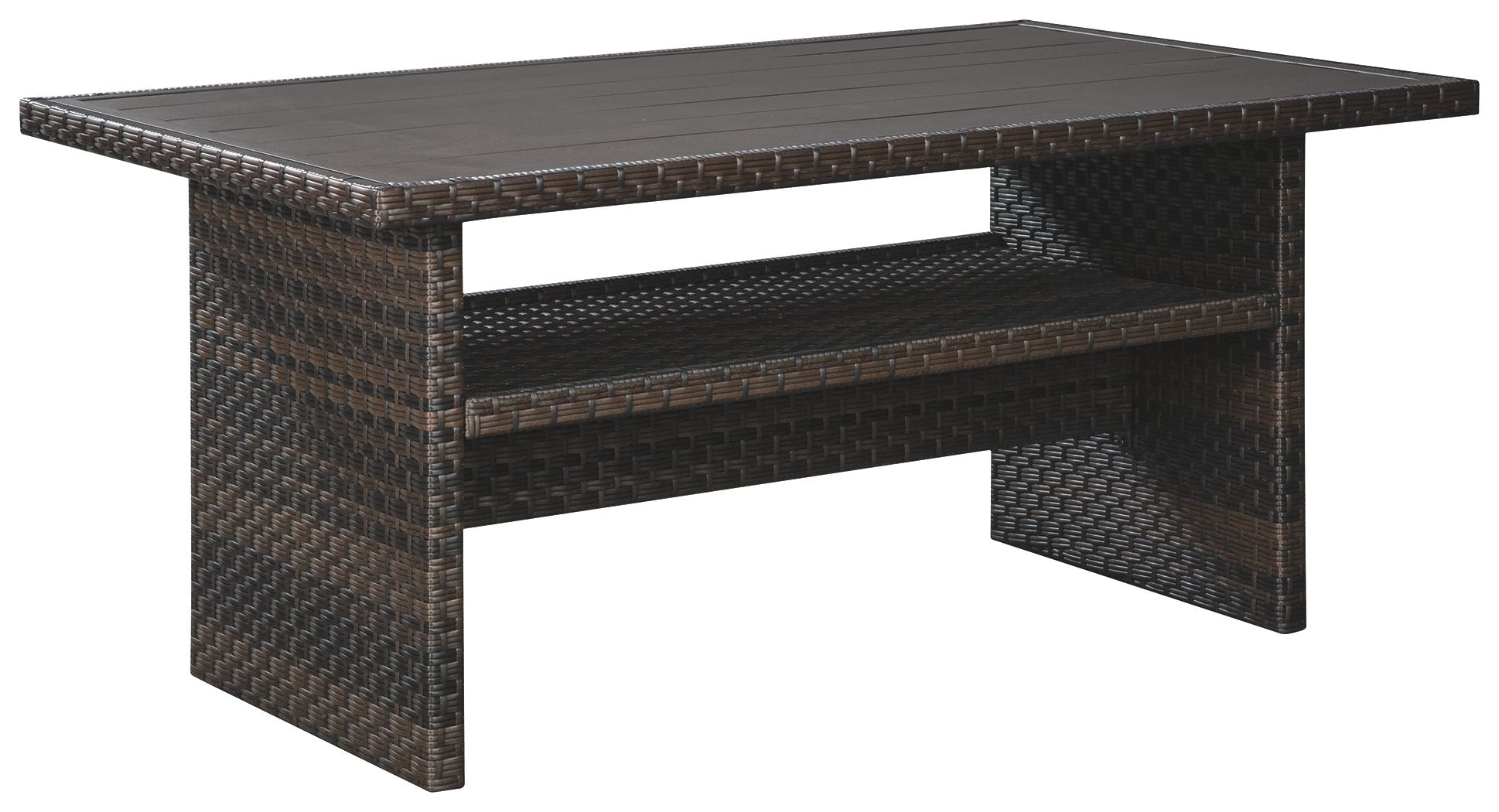 Easy Isle - Dark Brown / Beige - RECT Multi-Use Table - Urban Living Furniture (Los Angeles, CA)