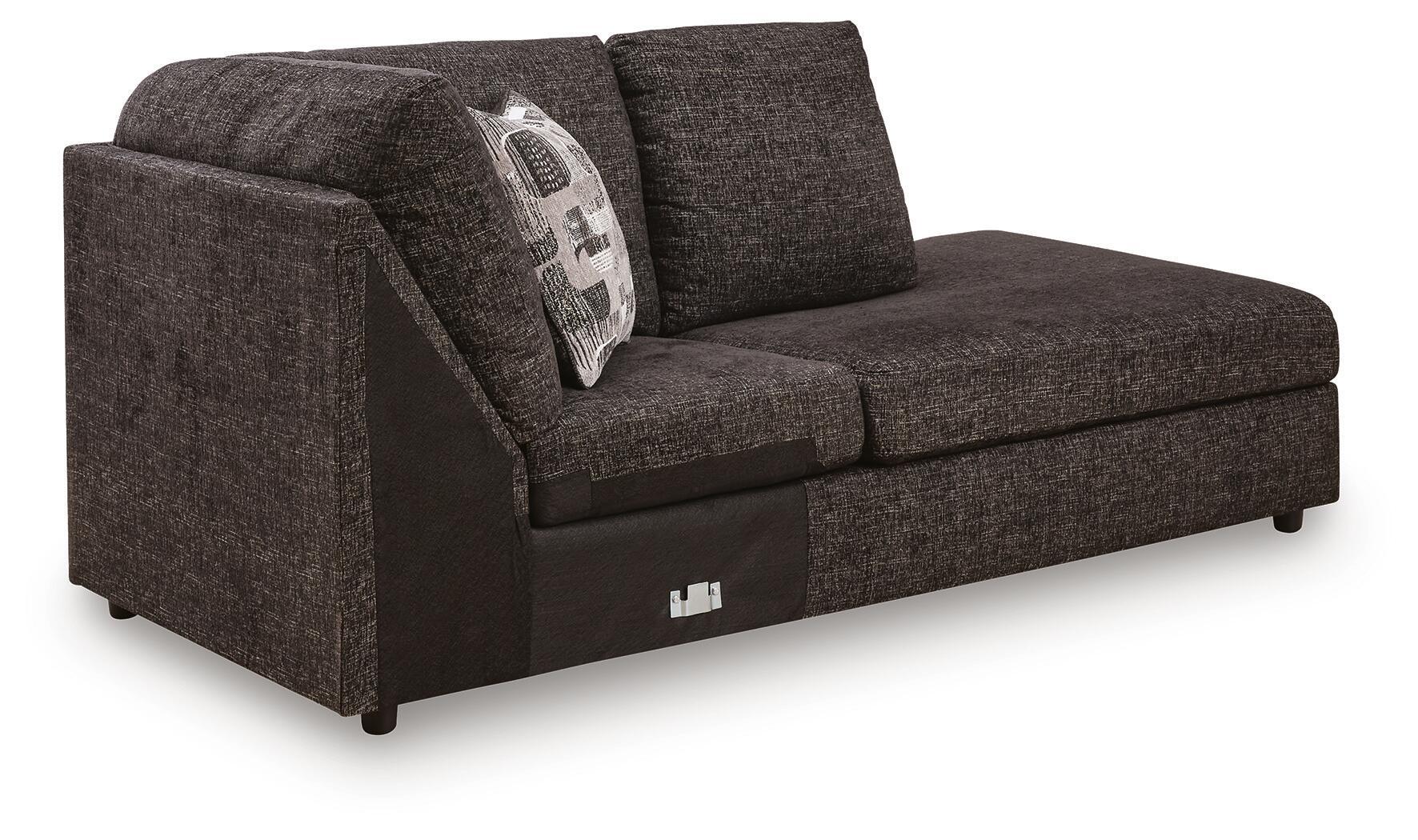 Lentiz - RAF Corner Chaise - Onyx - Urban Living Furniture (Los Angeles, CA)