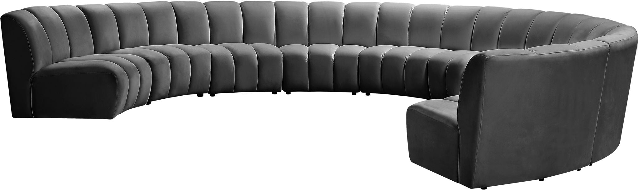 Infinity - 9 Piece Velvet Modular Sectional - Urban Living Furniture (Los Angeles, CA)