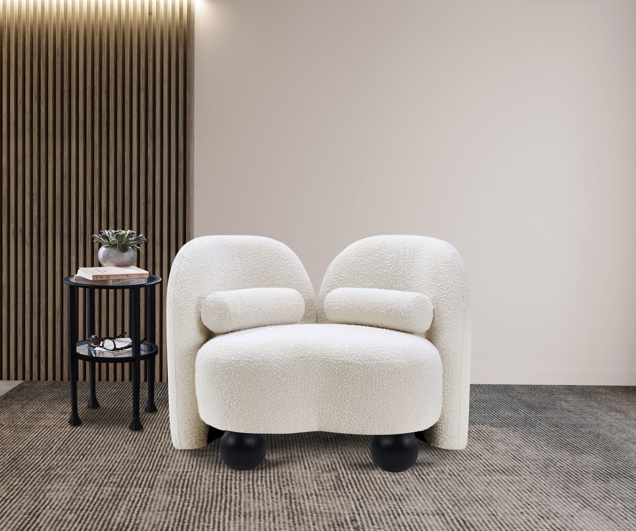 Daphne - Boucle Chair - Urban Living Furniture (Los Angeles, CA)