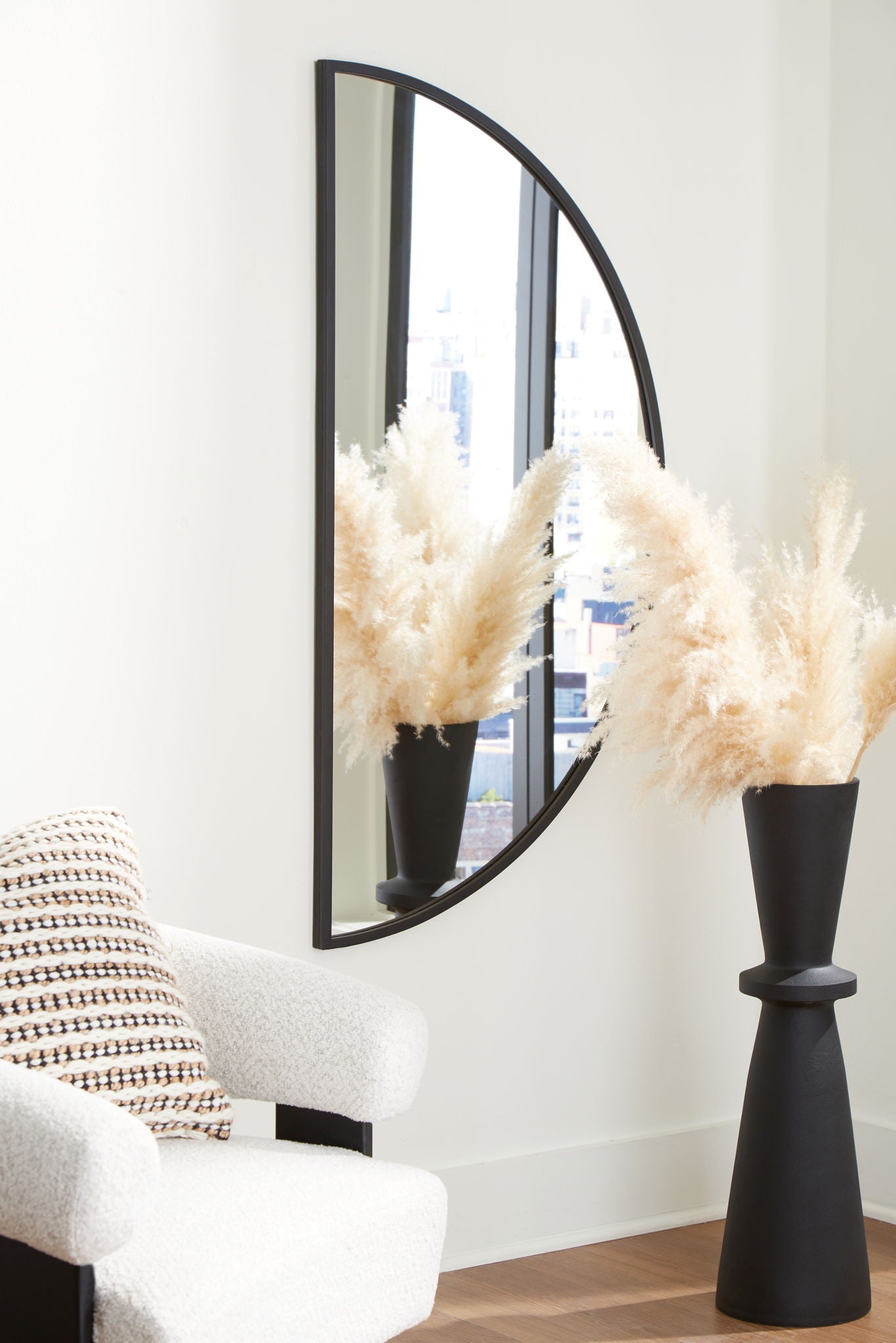Denlow - Black - Accent Mirror - Urban Living Furniture (Los Angeles, CA)