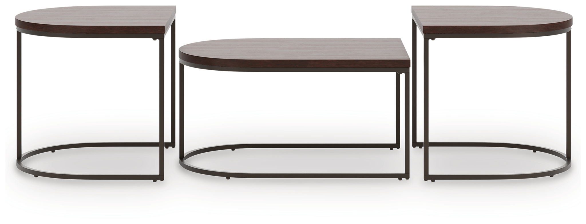 Vanmore - Dark Brown - Occasional Table Set (Set of 3) - Urban Living Furniture (Los Angeles, CA)