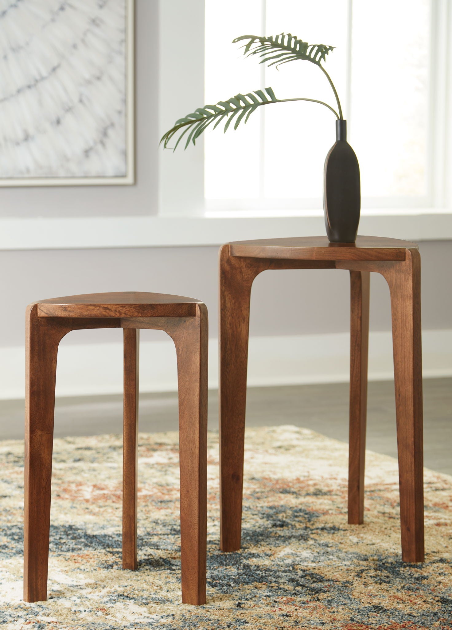 Brynnleigh - Medium Brown - Accent Table Set (Set of 2) - Urban Living Furniture (Los Angeles, CA)