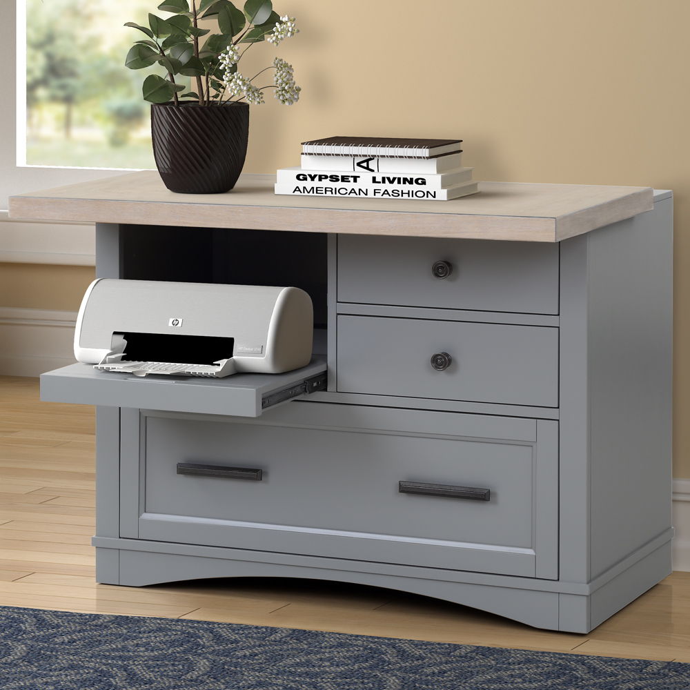 Americana Modern - Functional File with Power Center - Urban Living Furniture (Los Angeles, CA)