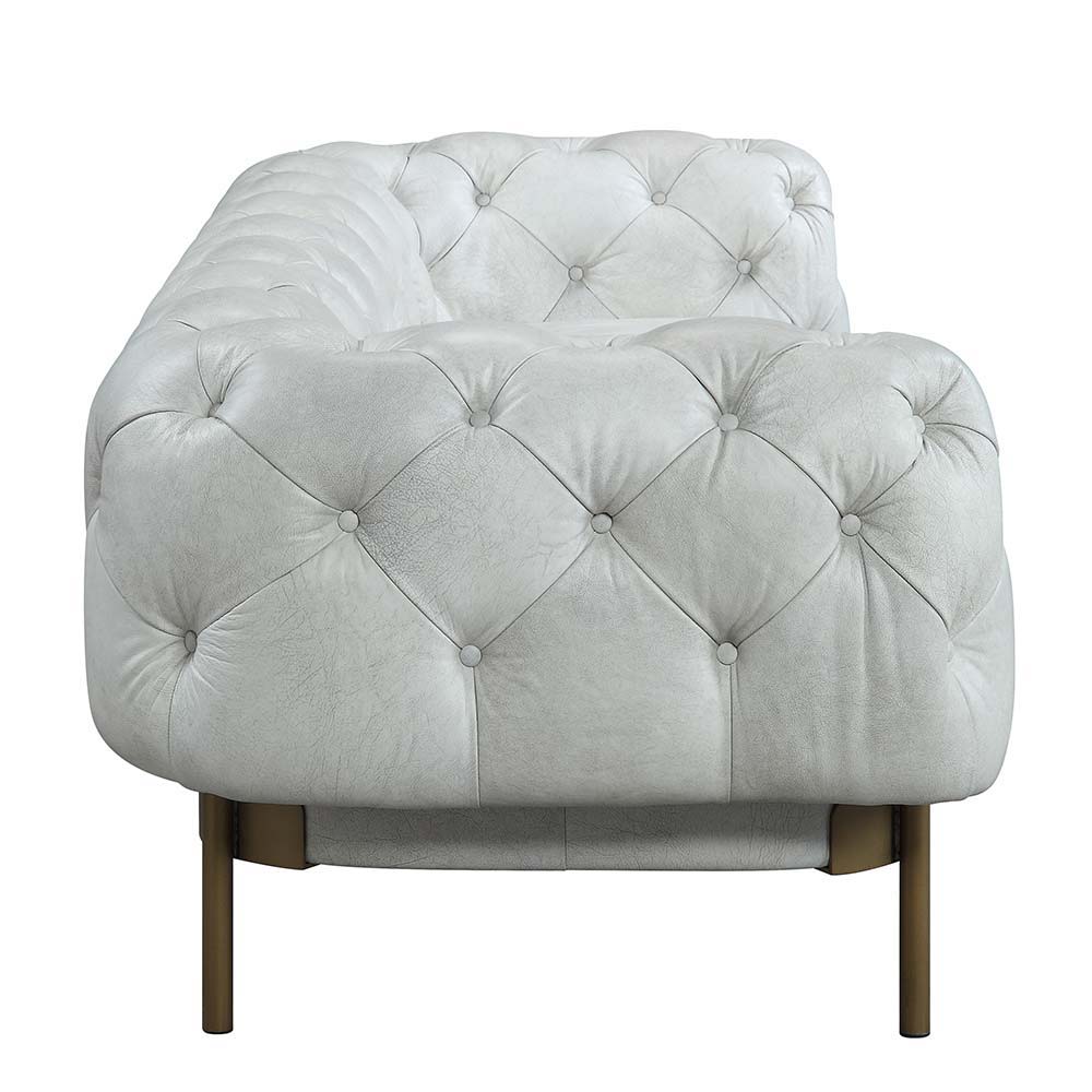Ragle - Sofa - Vintage White Top Grain Leather - Urban Living Furniture (Los Angeles, CA)