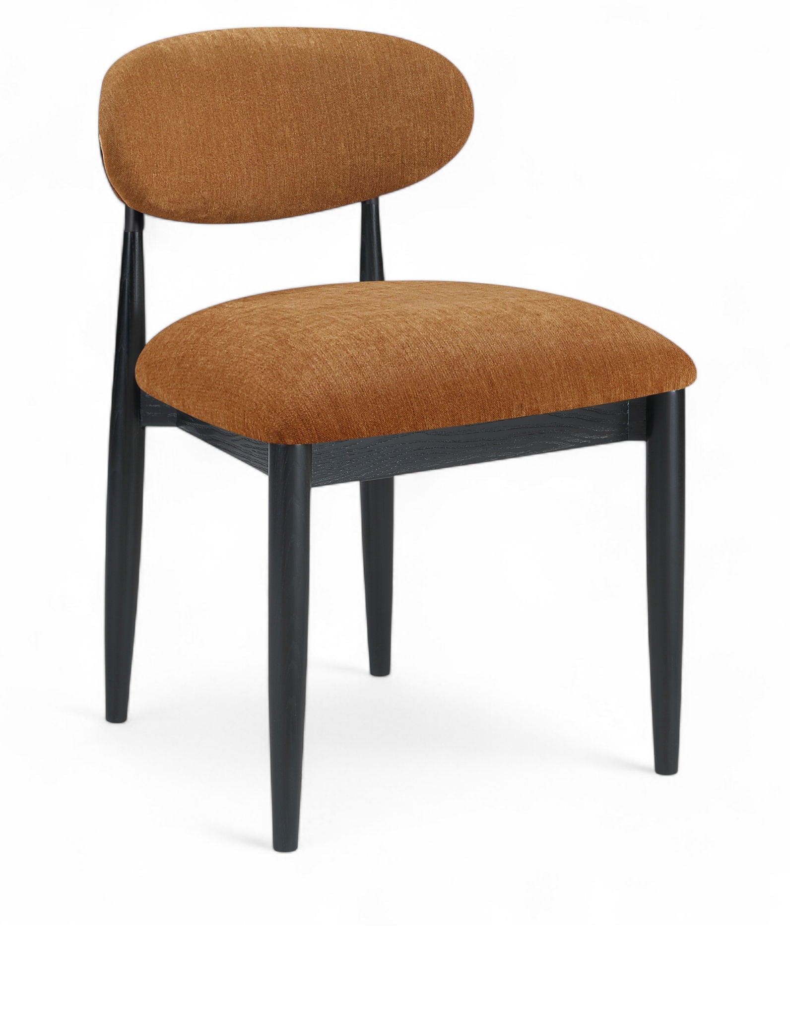 Riccio - Fabric Dining Side Chair (Set of 2) - Black Frame - Urban Living Furniture (Los Angeles, CA)