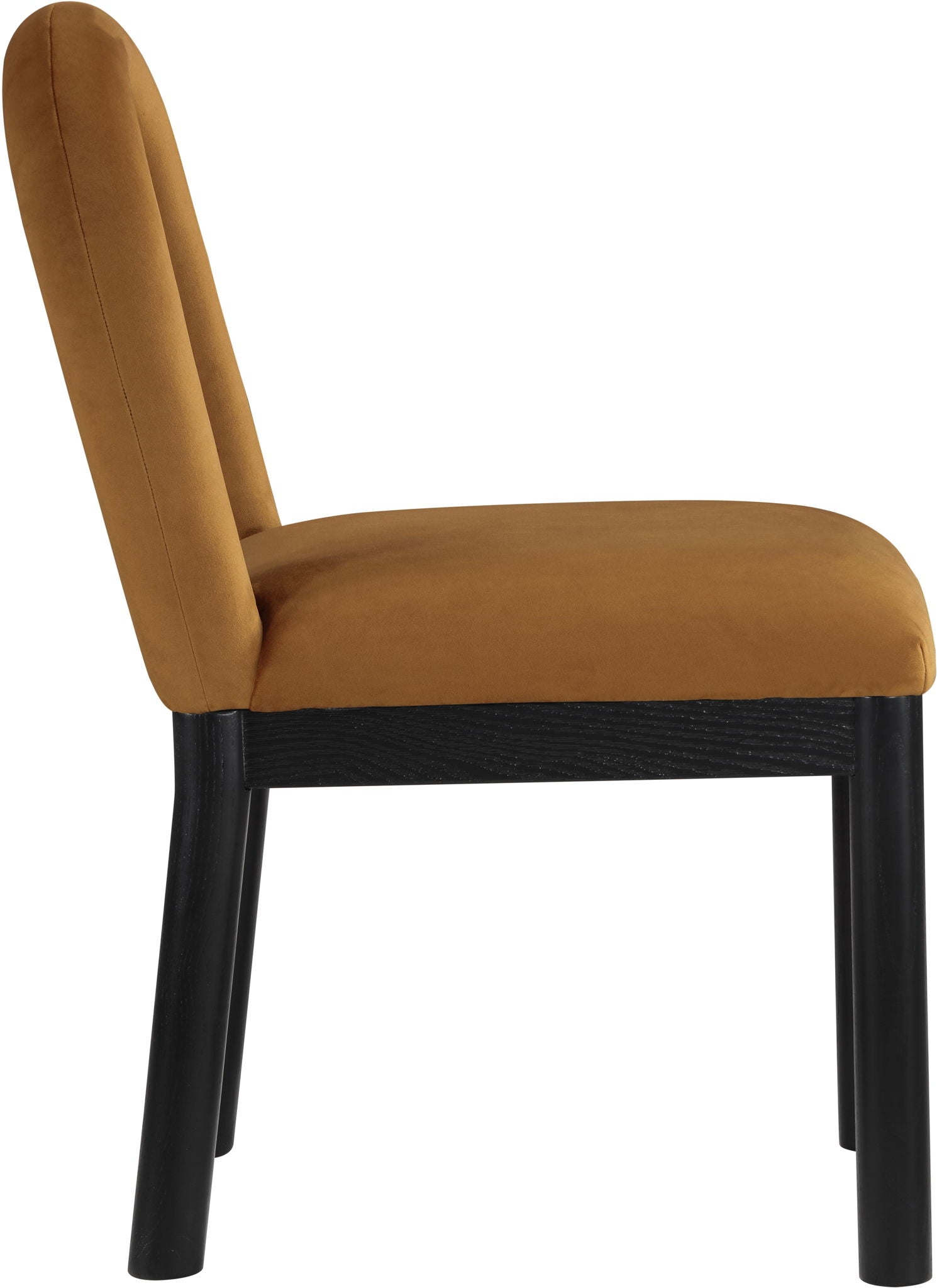 Conrad - Velvet Dining Chair With Black Legs - Urban Living Furniture (Los Angeles, CA)