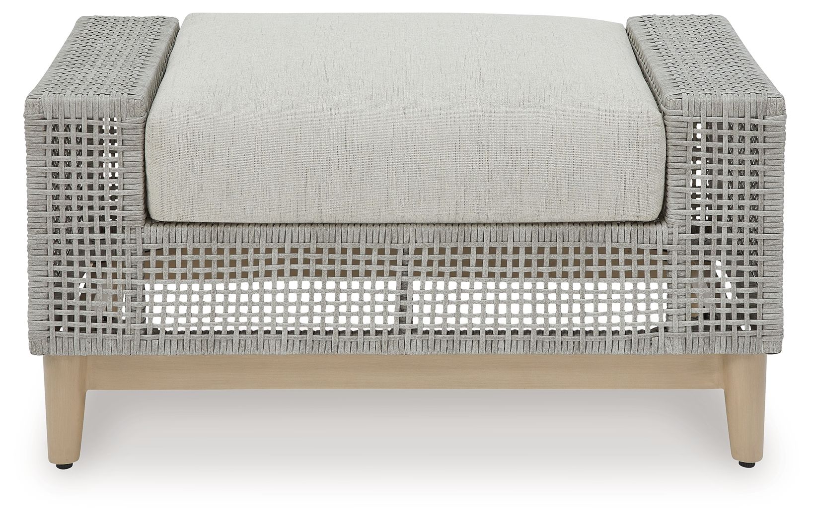 Seton Creek - Gray - Ottoman With Cushion - Urban Living Furniture (Los Angeles, CA)