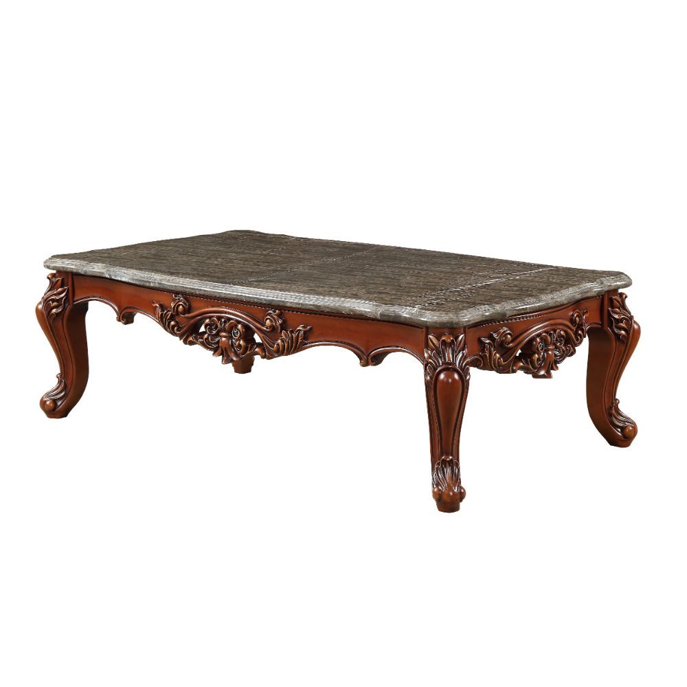 Eustoma - Coffee Table - Marble Top & Walnut - Urban Living Furniture (Los Angeles, CA)