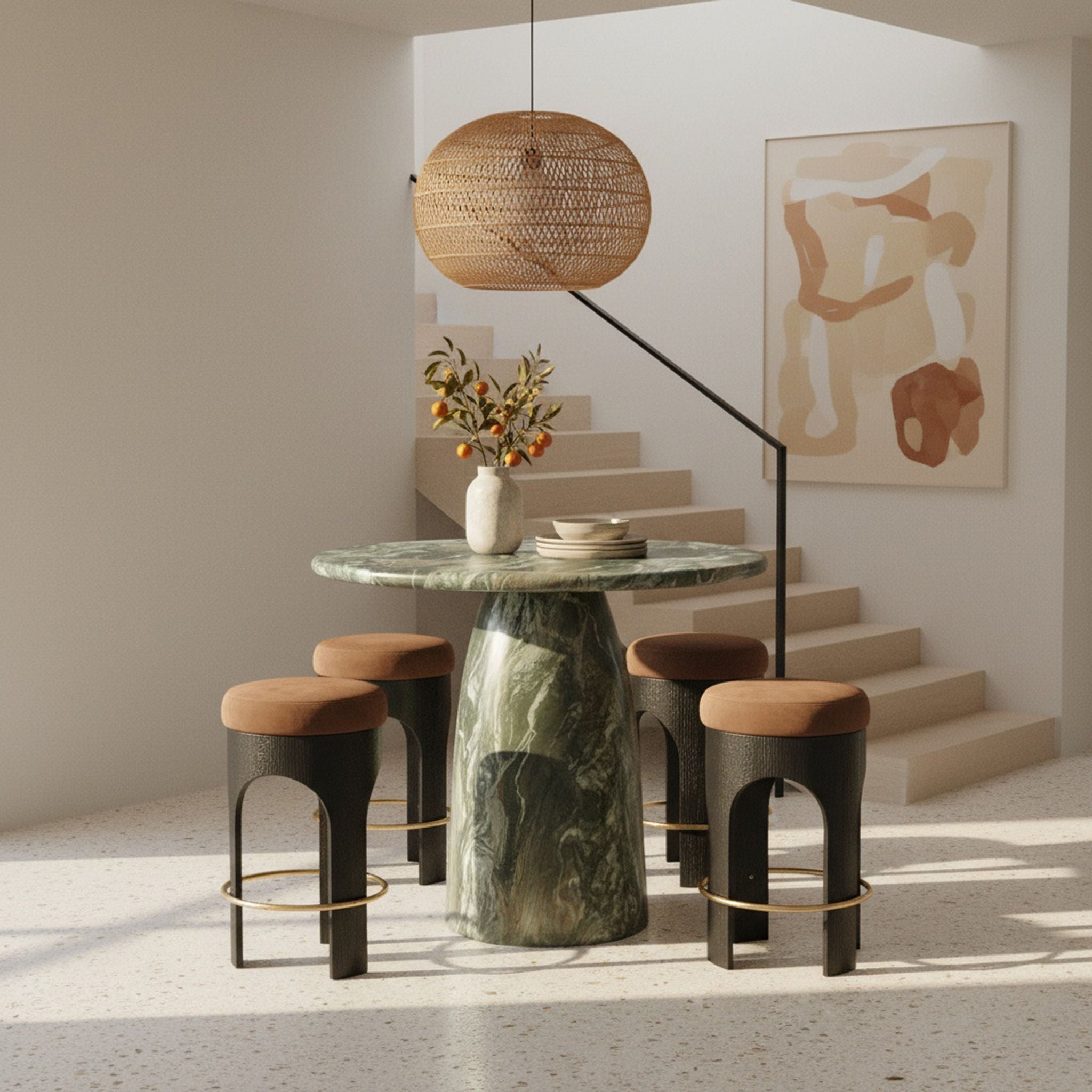 Cosenza - Concrete Indoor / Outdoor Bar Table