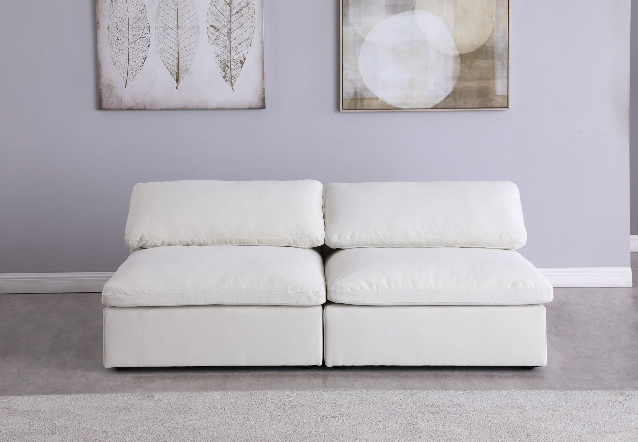 Serene - Modular Armless 2 Seat Sofa - Urban Living Furniture (Los Angeles, CA)