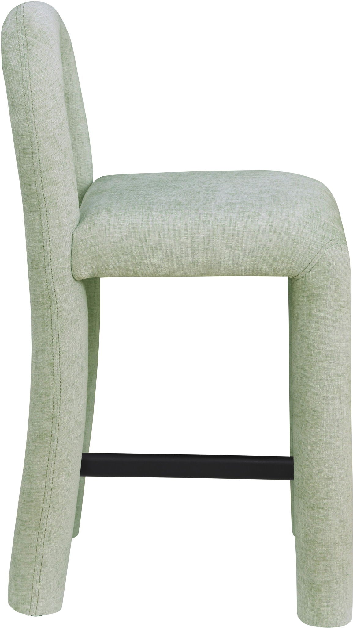 Amari - Chenille Fabric Stool - Urban Living Furniture (Los Angeles, CA)