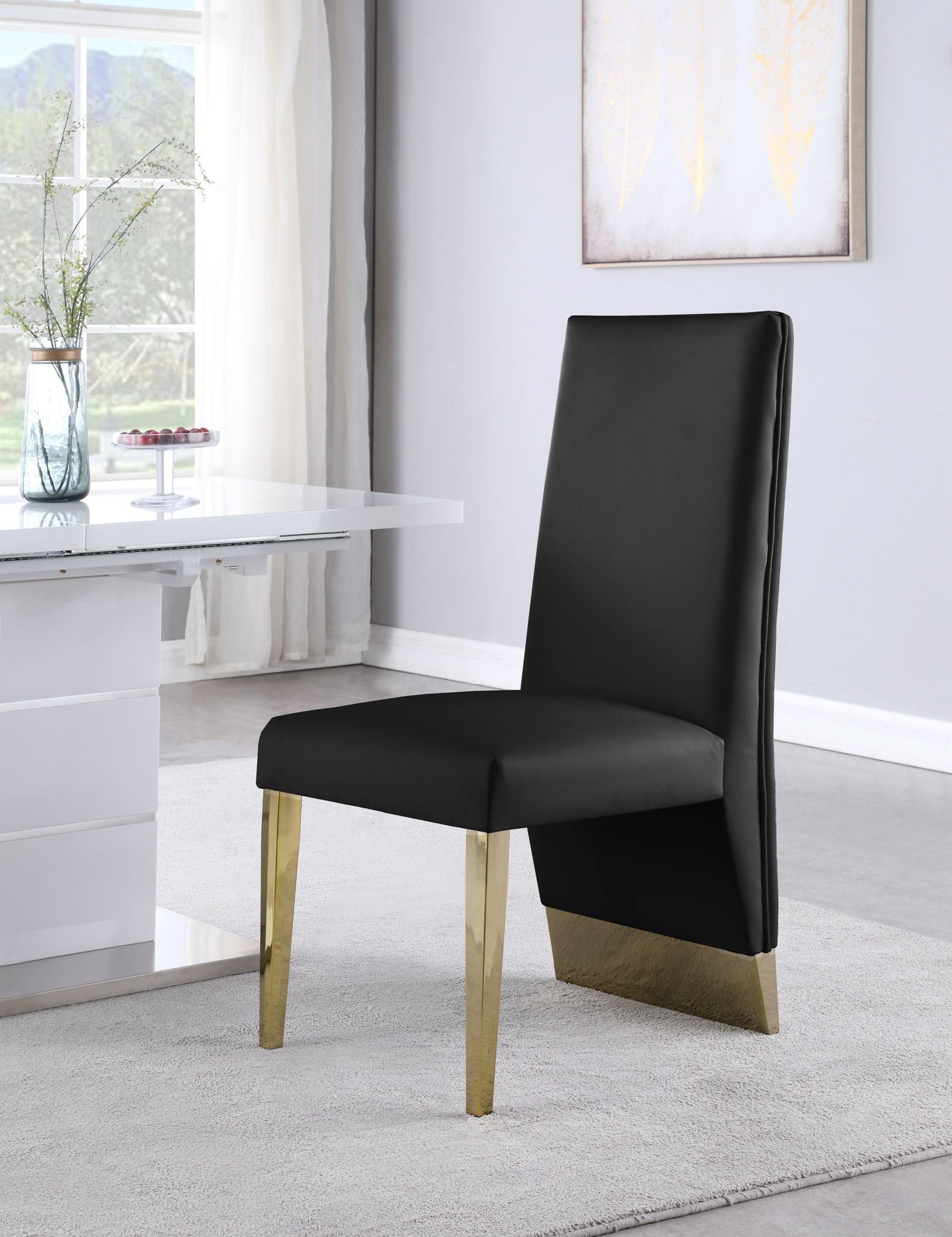 Porsha - Dining Chair (Set of 2) - Gold Base - Urban Living Furniture (Los Angeles, CA)