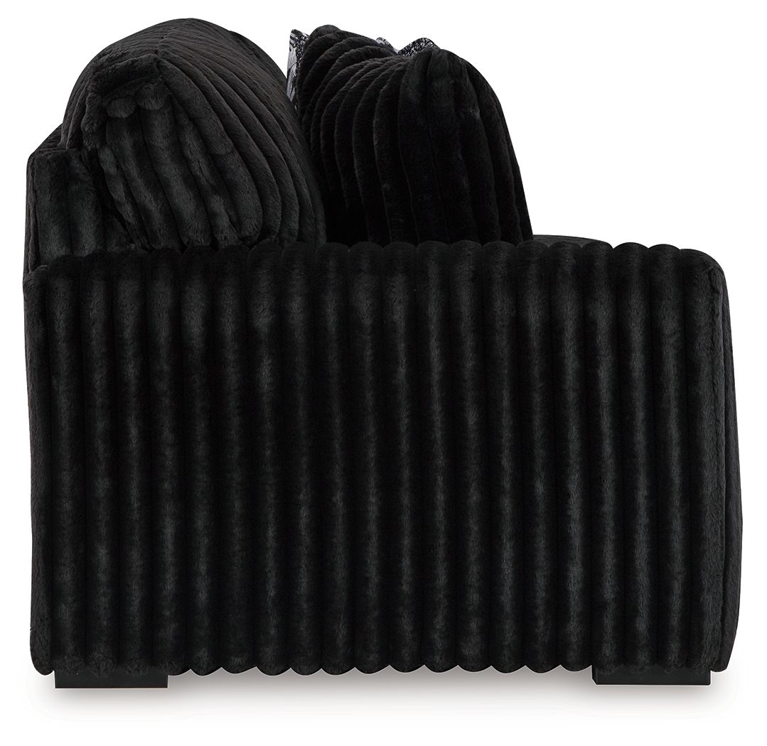 Midnight-Madness - Onyx - Laf Sofa - Urban Living Furniture (Los Angeles, CA)