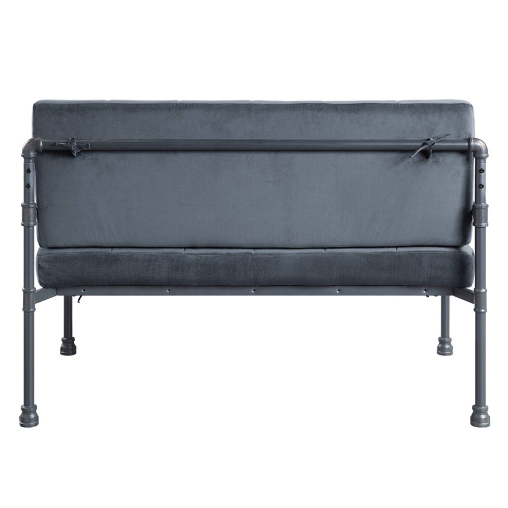 Brantley - Loveseat - Gray Velvet & Sandy Gray - Urban Living Furniture (Los Angeles, CA)