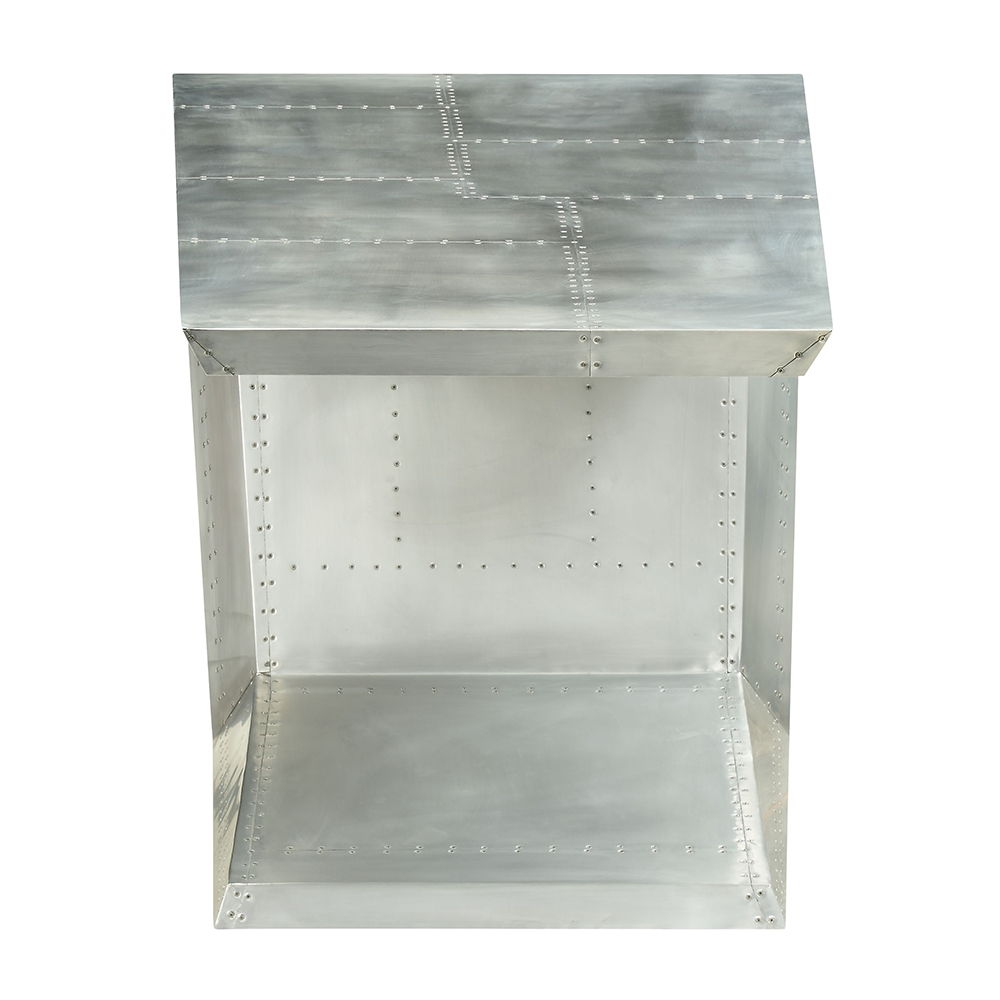Brancaster - Executive Writing Desk - Aluminum - Urban Living Furniture (Los Angeles, CA)