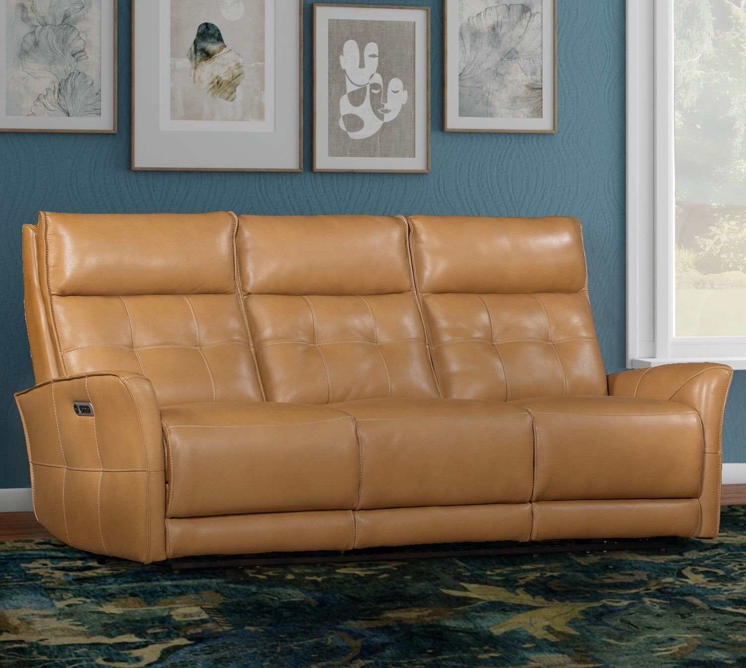 Gershwin - Zero Gravity Power Reclining Sofa - Lucca Butterscotch - Urban Living Furniture (Los Angeles, CA)
