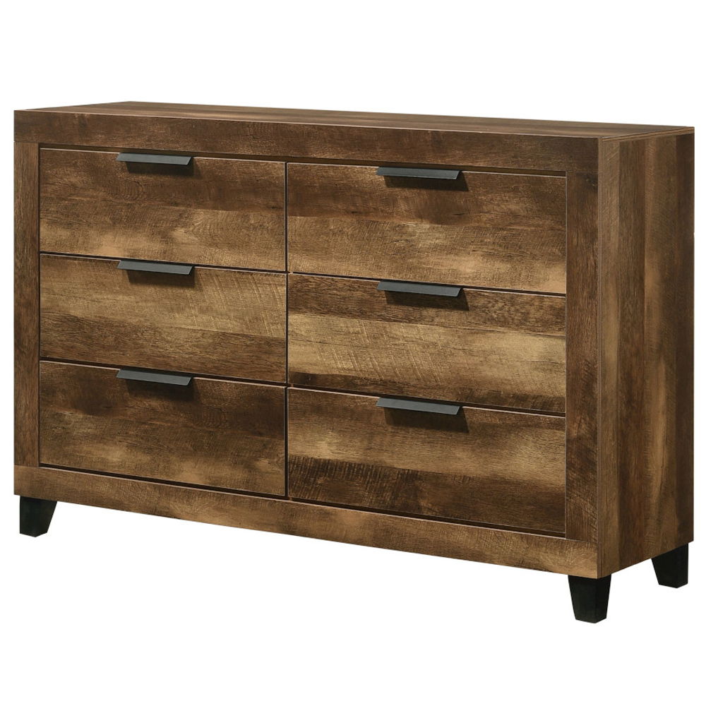 Morales - Dresser - Rustic Oak - Urban Living Furniture (Los Angeles, CA)