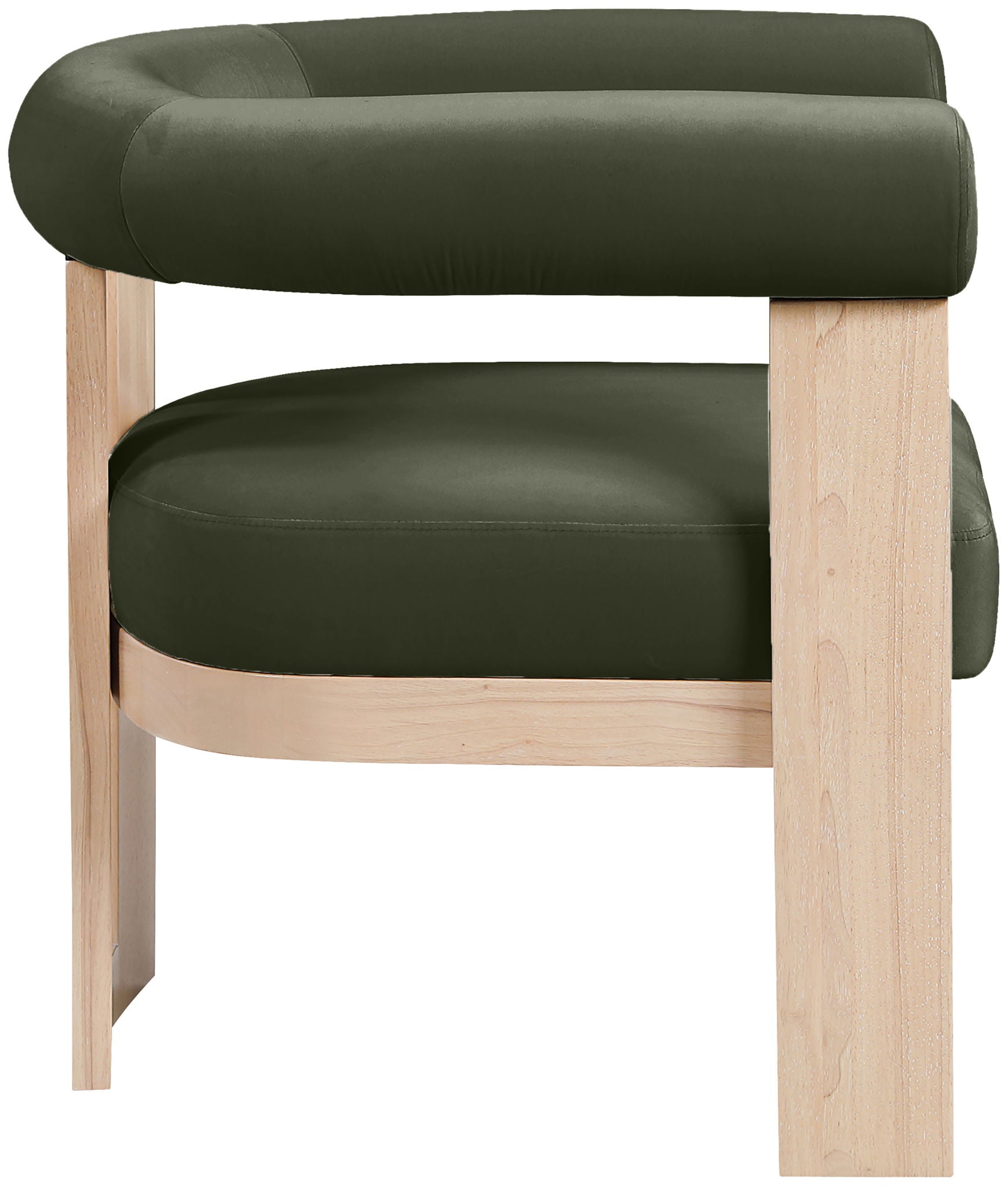 Arienzo - Performance Fabric Upholstered Accent Chair - Natural Base - Urban Living Furniture (Los Angeles, CA)
