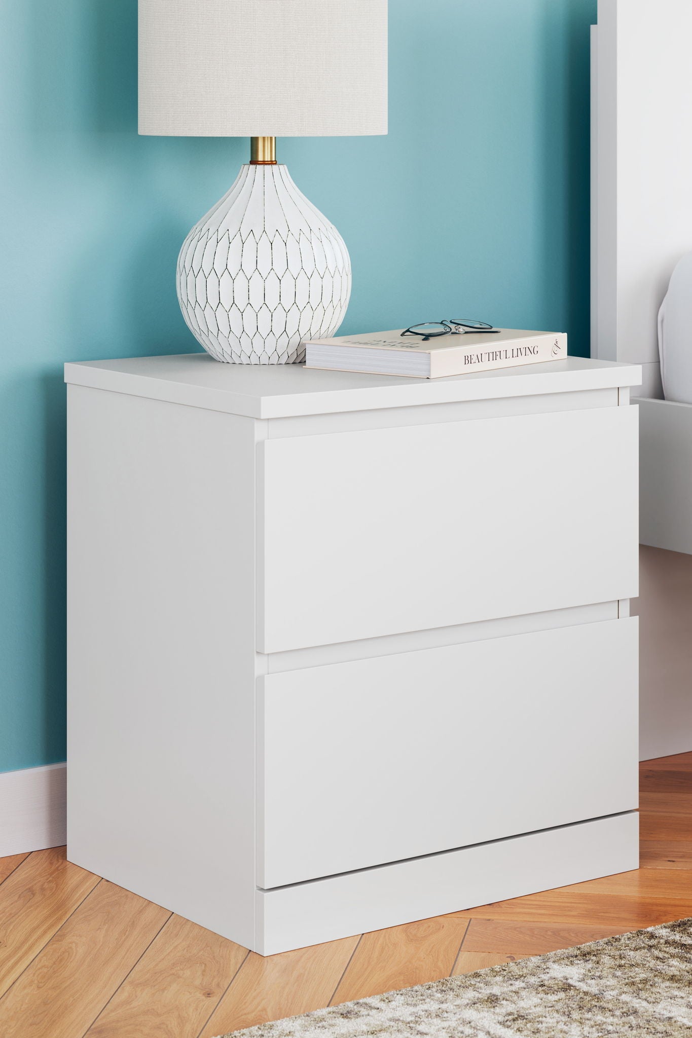 Onita - Two Drawer Night Stand - Urban Living Furniture (Los Angeles, CA)