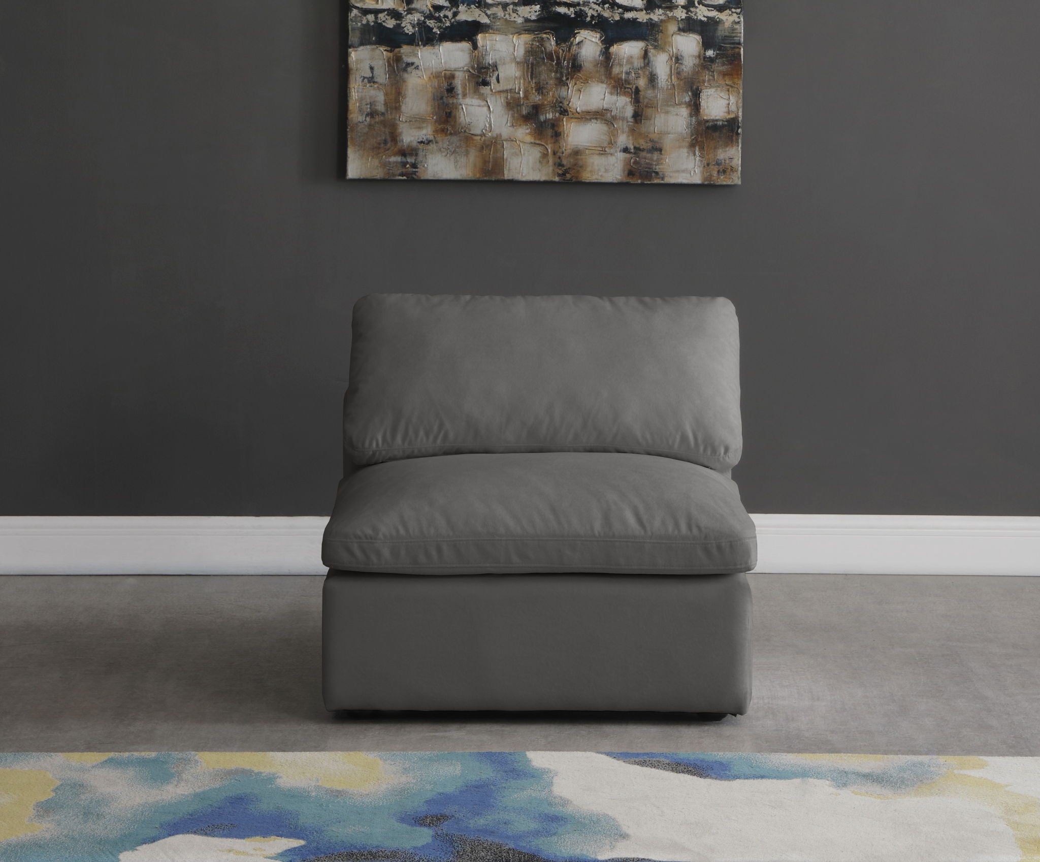 Plush - Modular Armless Chair - Urban Living Furniture (Los Angeles, CA)