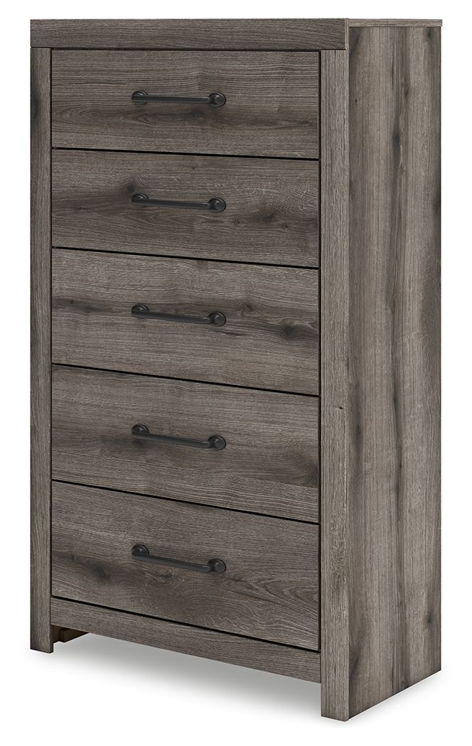 Graystorm - Brown Gray - Five Drawer Chest - Urban Living Furniture (Los Angeles, CA)