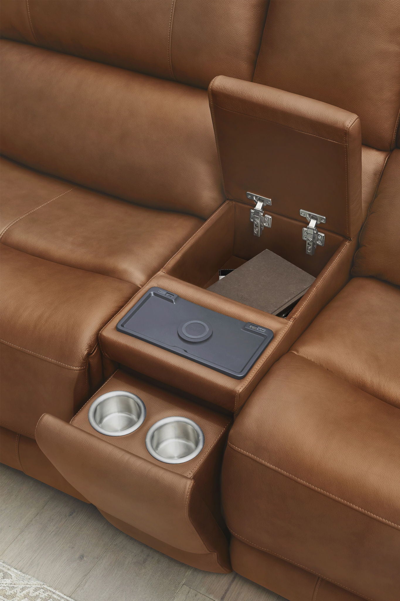 Belmont - Power Zero Gravity Tilt Console Loveseat P3 - Urban Living Furniture (Los Angeles, CA)