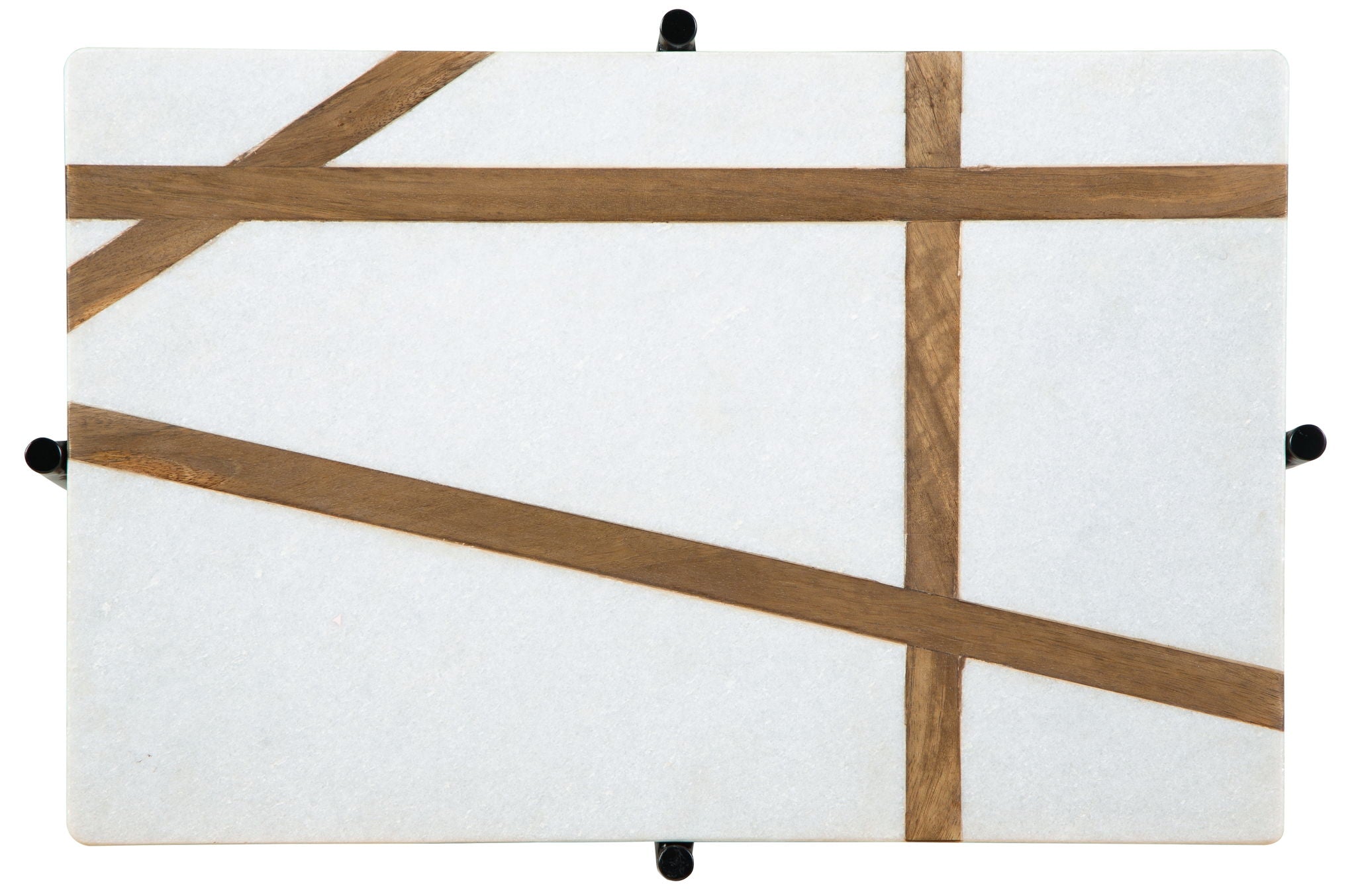 Braxmore - White / Light Brown - Accent Table - Urban Living Furniture (Los Angeles, CA)