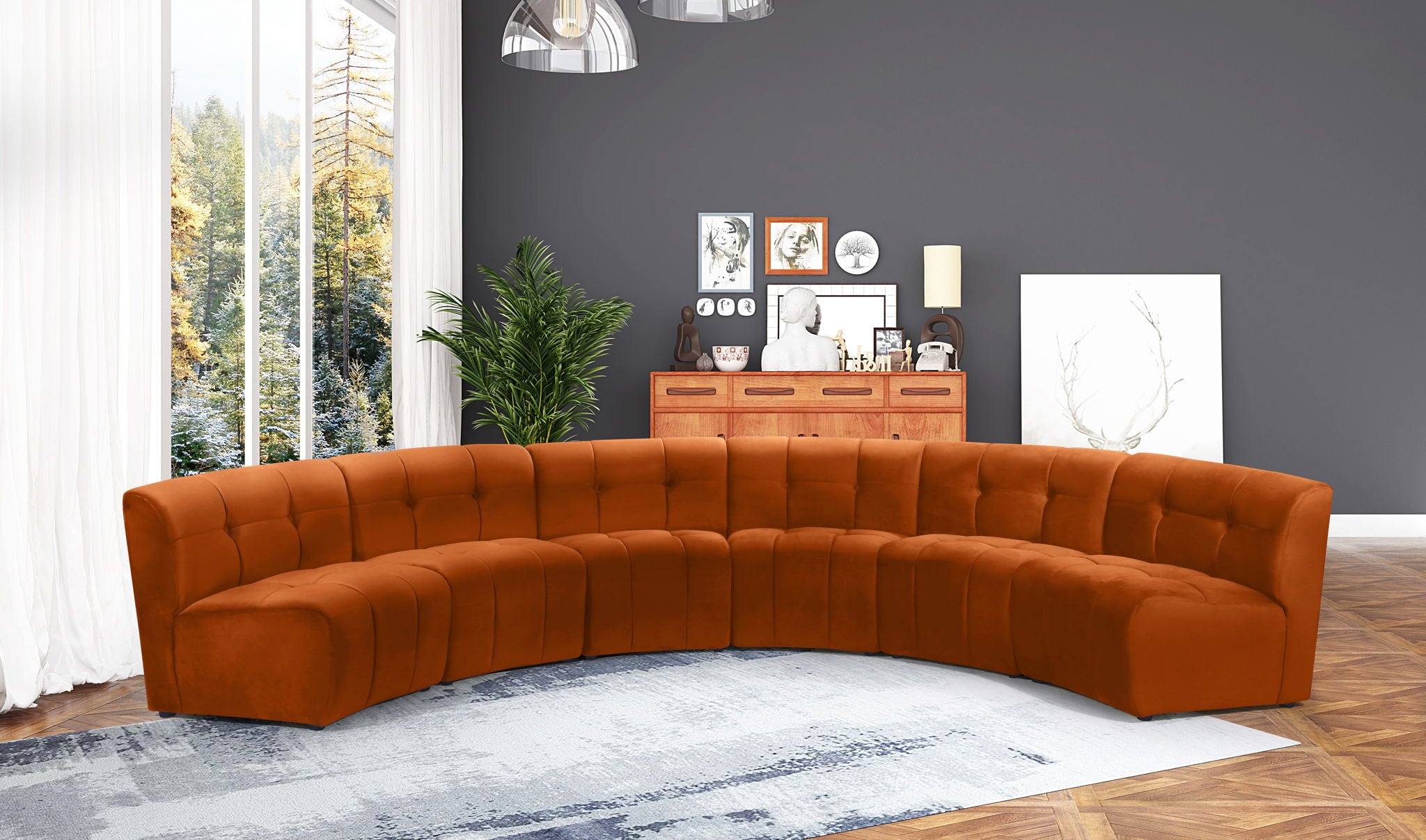 Limitless - 6 Pc. Modular Sectional - Urban Living Furniture (Los Angeles, CA)