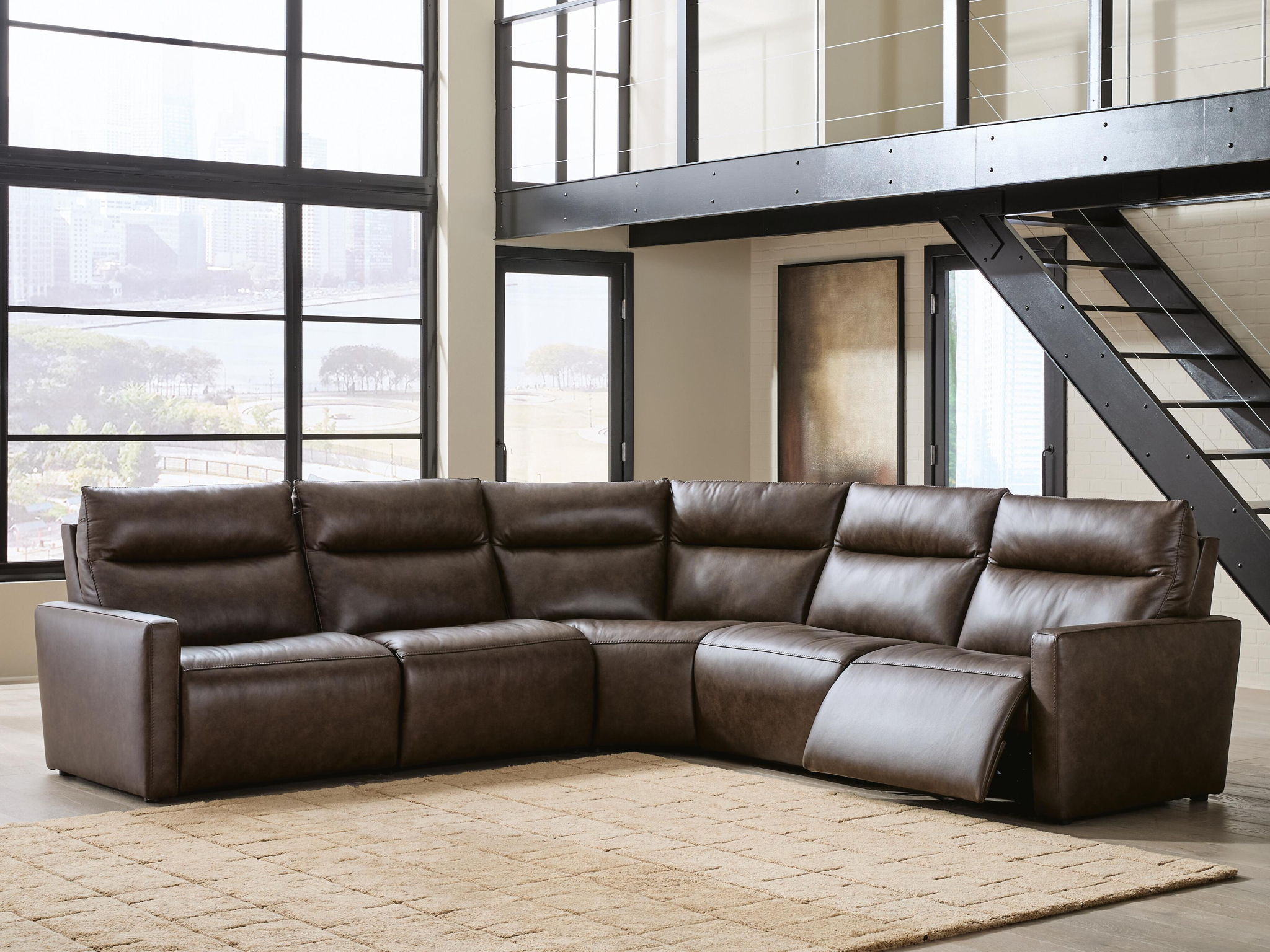 ModZ - Power Reclining Sectional - Urban Living Furniture (Los Angeles, CA)