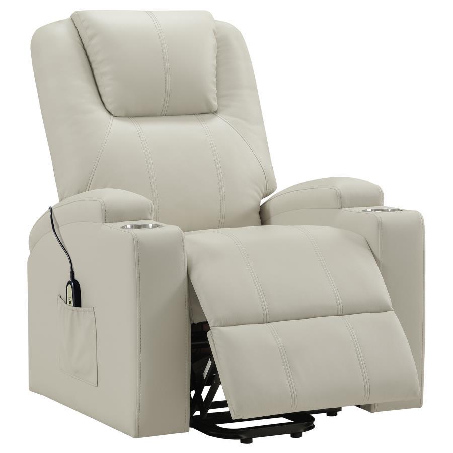 Armstrong - Upholstered Power Lift Massage Recliner - Urban Living Furniture (Los Angeles, CA)
