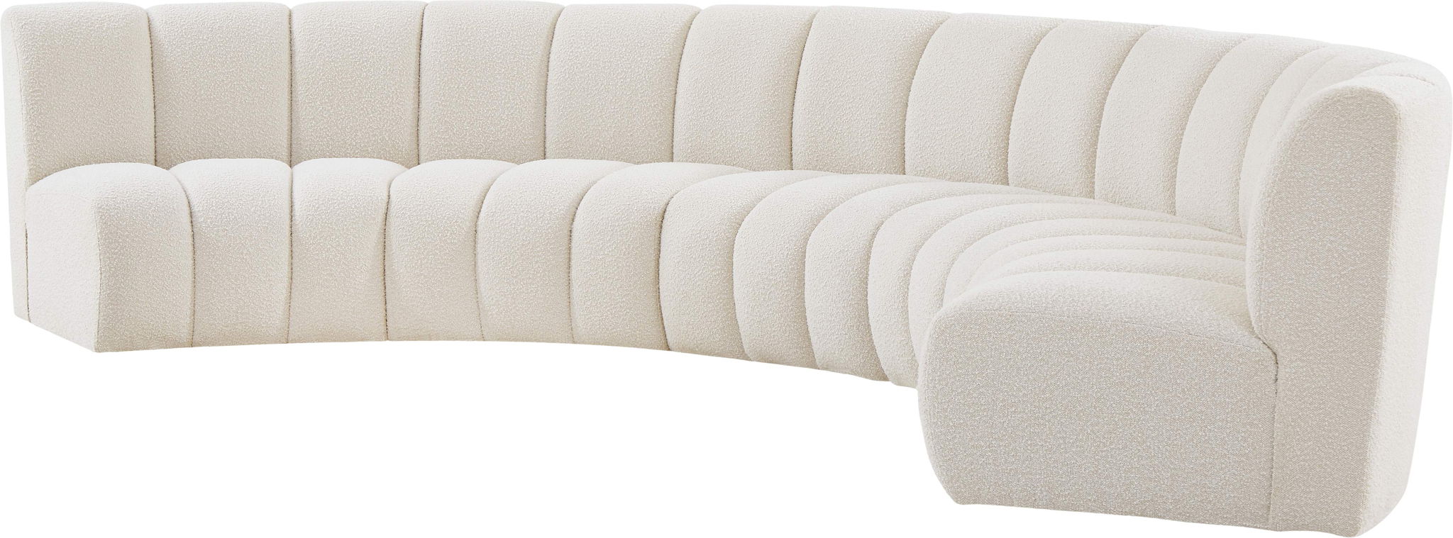 Infinity - 5 Piece Boucle Modular Sectional - Urban Living Furniture (Los Angeles, CA)