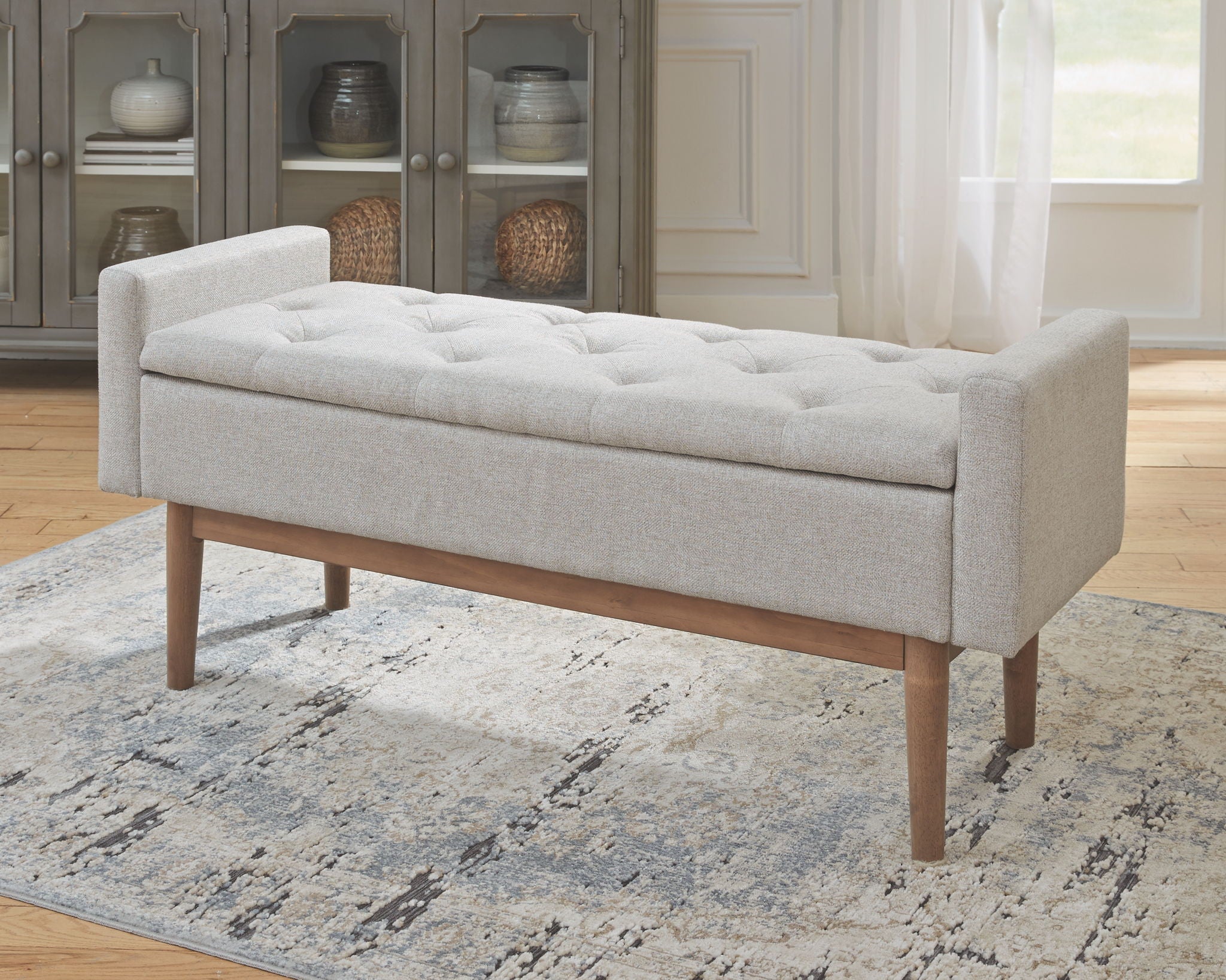 Briarson - Beige / Brown - Storage Bench - Urban Living Furniture (Los Angeles, CA)