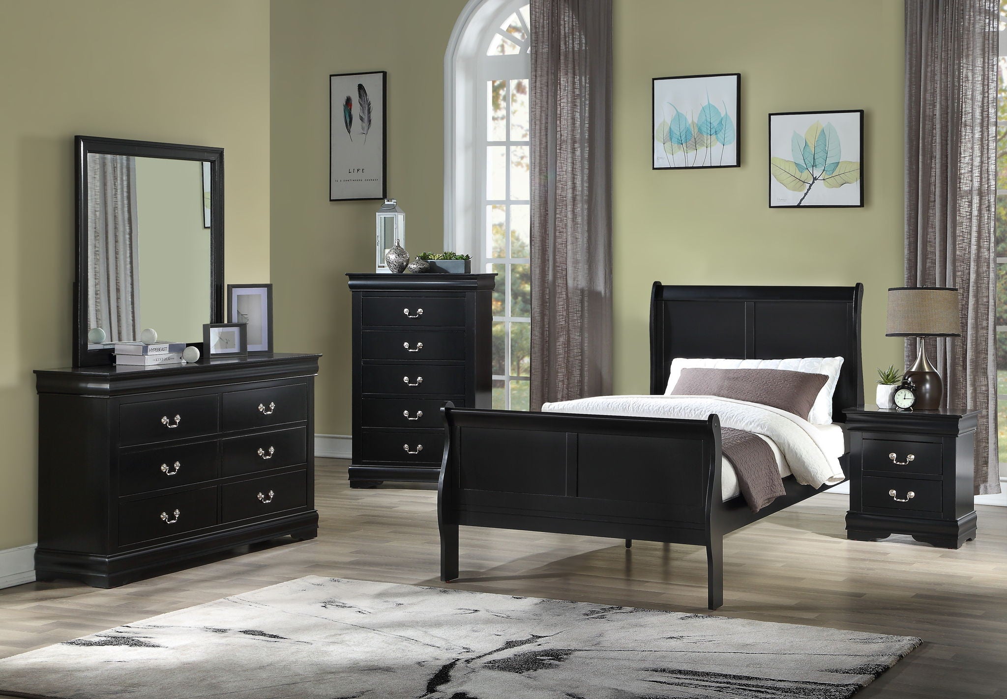 Louis Philip - Bedroom Set - Urban Living Furniture (Los Angeles, CA)