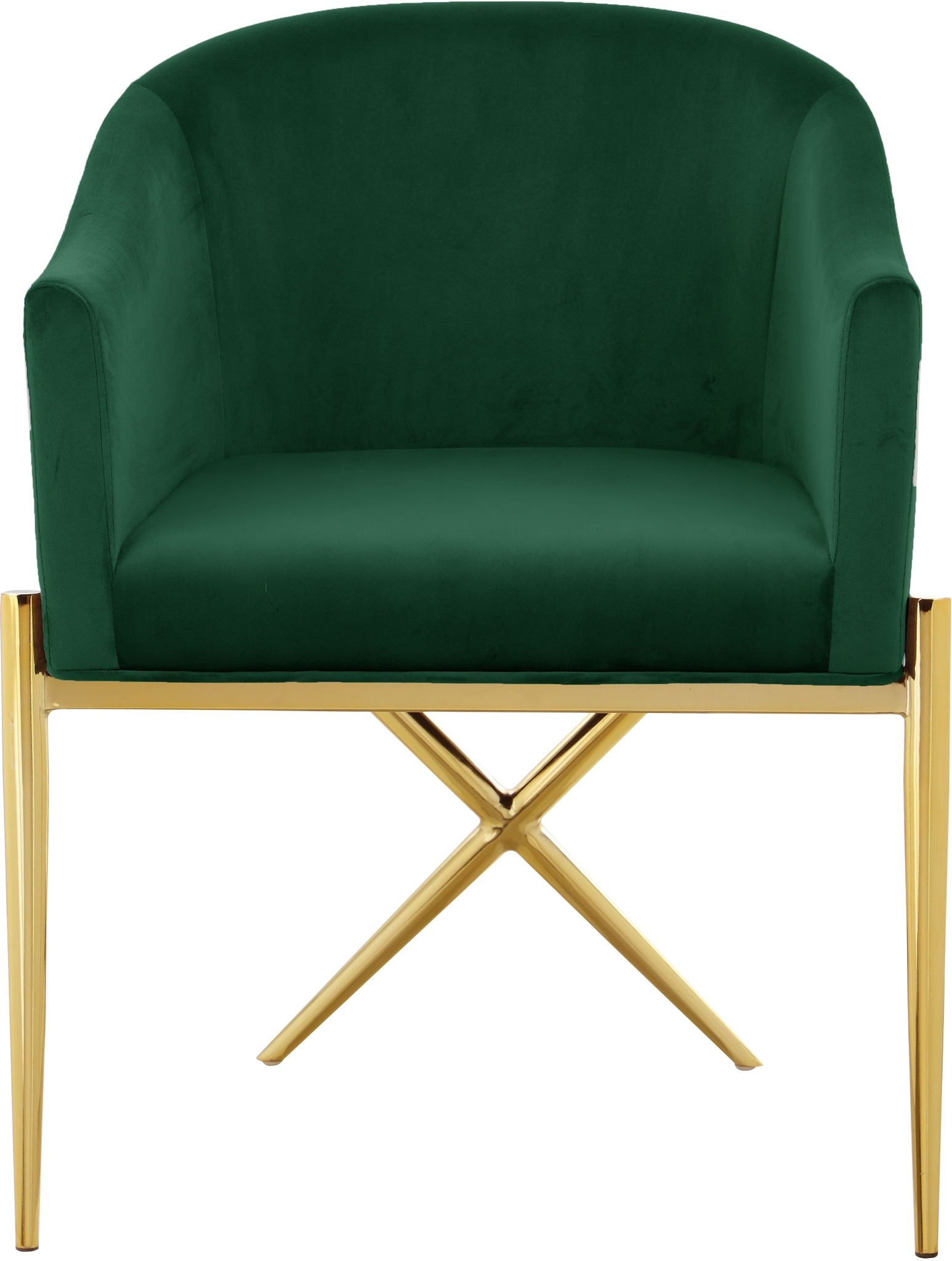 Xavier - Dining Chair with Gold Legs - Urban Living Furniture (Los Angeles, CA)