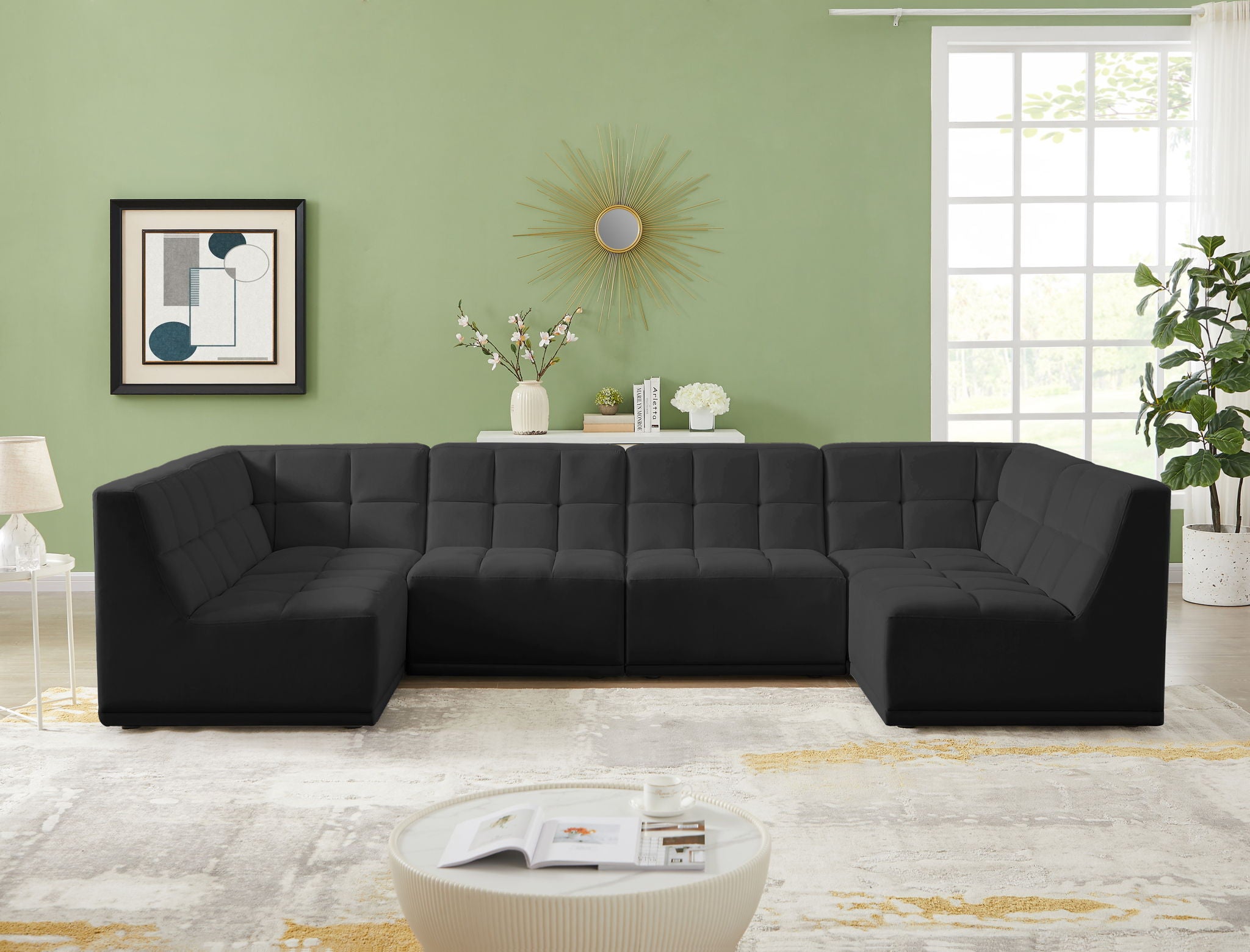 Relax - 6 Piece Modular Sectional - Urban Living Furniture (Los Angeles, CA)