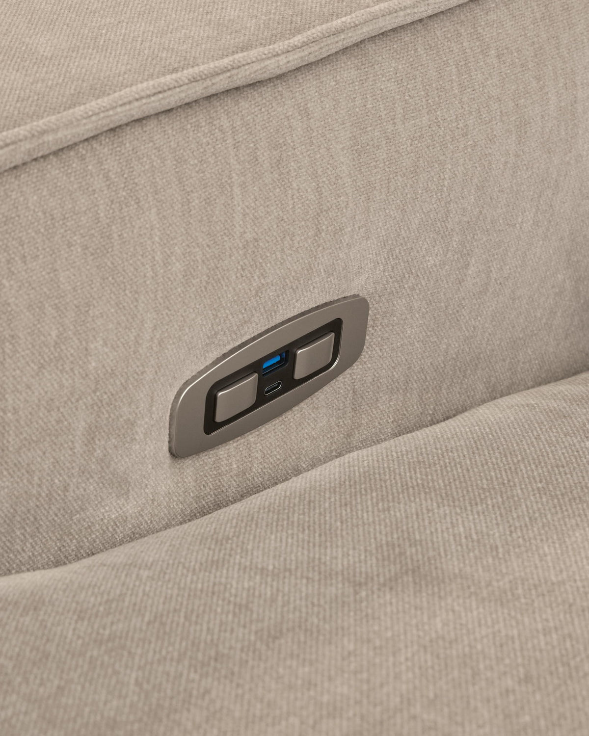 Carceri - 5-Piece Power Sectional Reclining Sofa - Cashmere