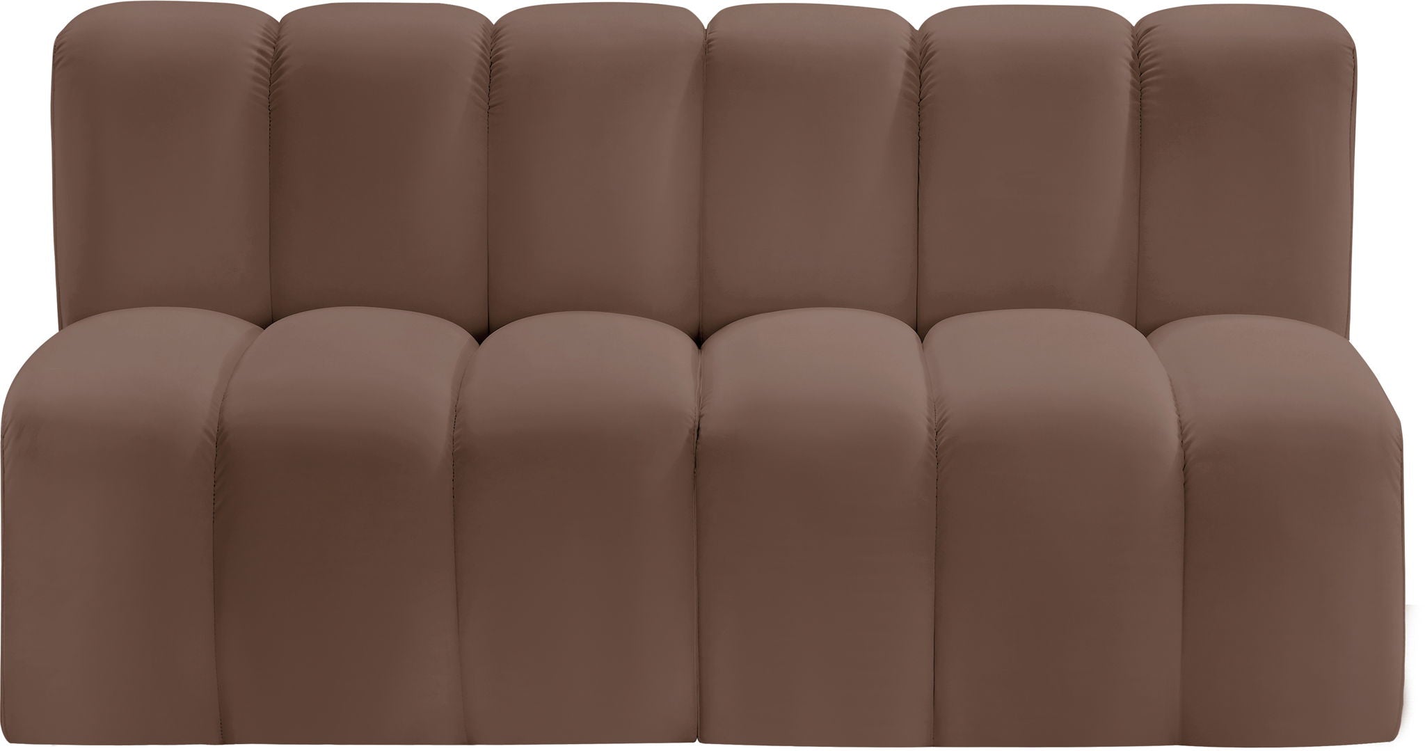 Arc - Faux Leather 2 Seats Modular Sofa - Urban Living Furniture (Los Angeles, CA)