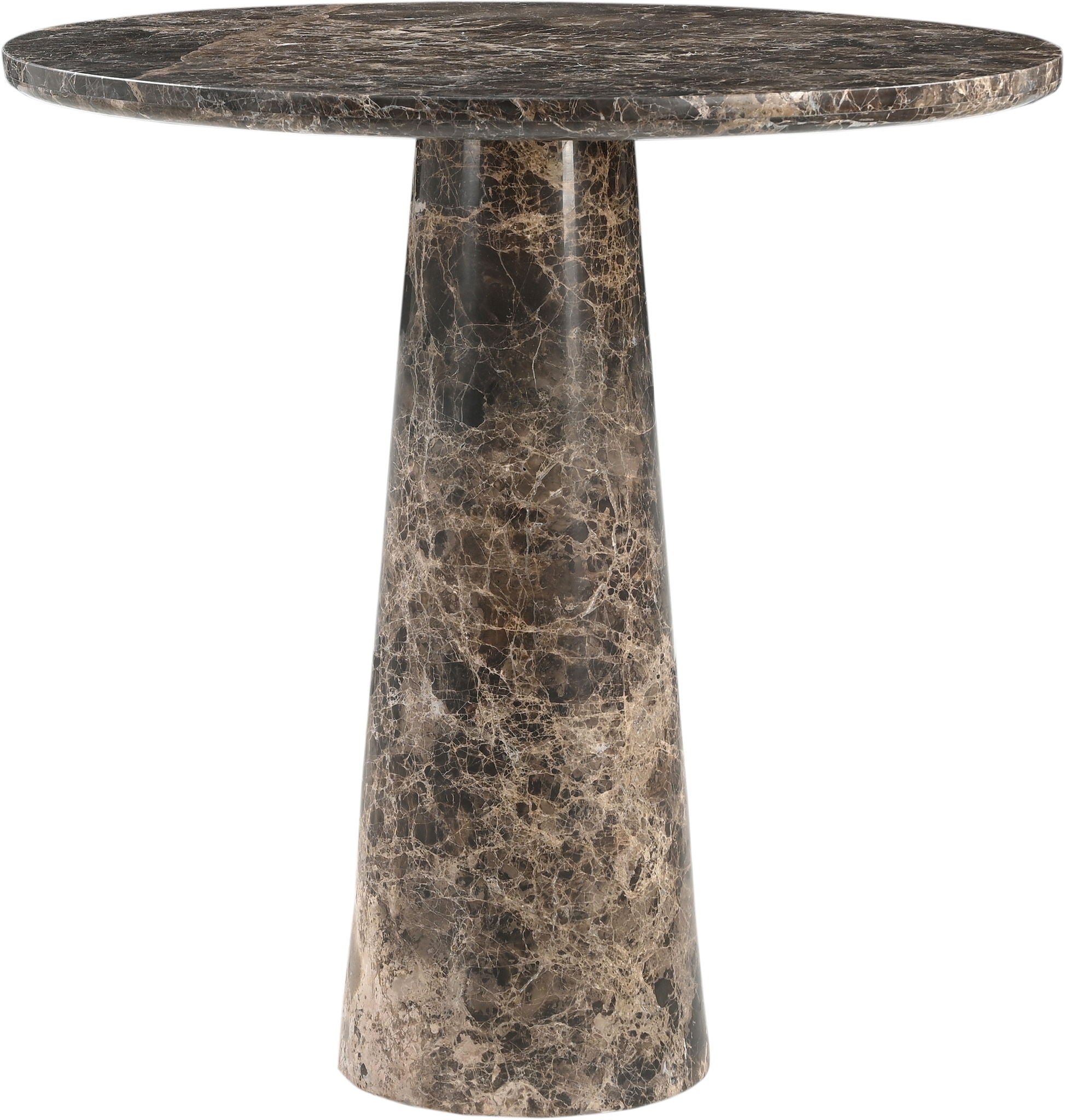 Fontelina - 30" Genuine Marble Bistro Dining Table - Urban Living Furniture (Los Angeles, CA)
