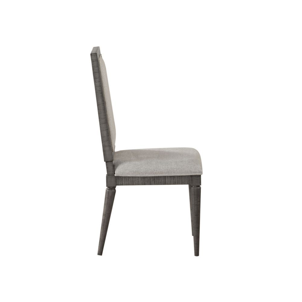 Artesia - Side Chair (Set of 2) - Fabric & Salvaged Natural - Urban Living Furniture (Los Angeles, CA)