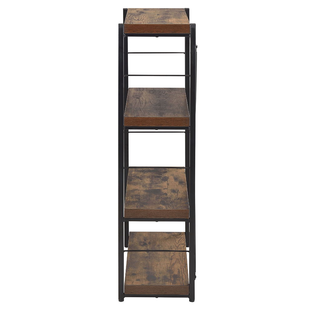Bob - Bookshelf - Weathered Oak & Black - Urban Living Furniture (Los Angeles, CA)