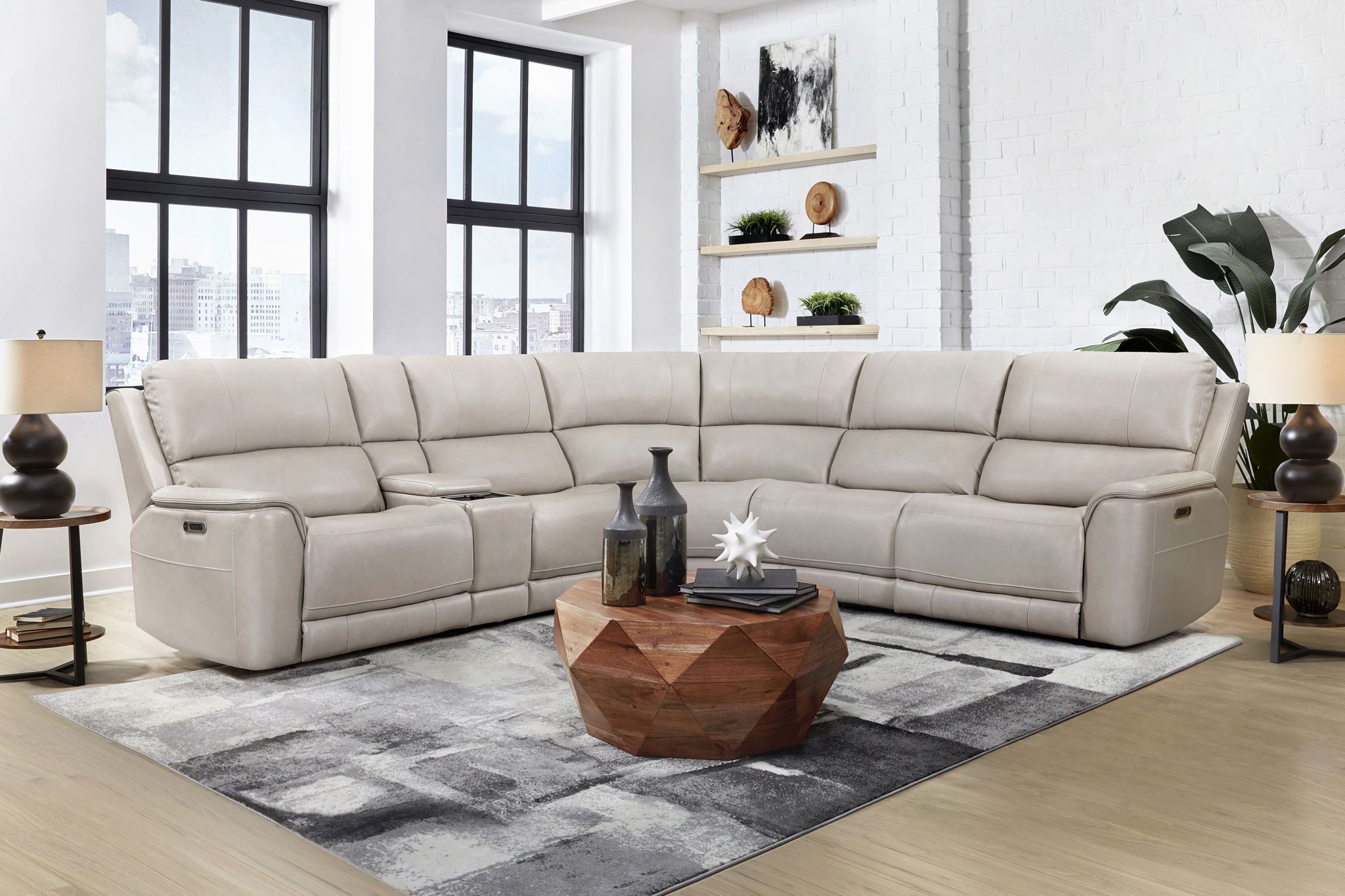 Easton - Armless Chair - Steamboat Quartz - Urban Living Furniture (Los Angeles, CA)
