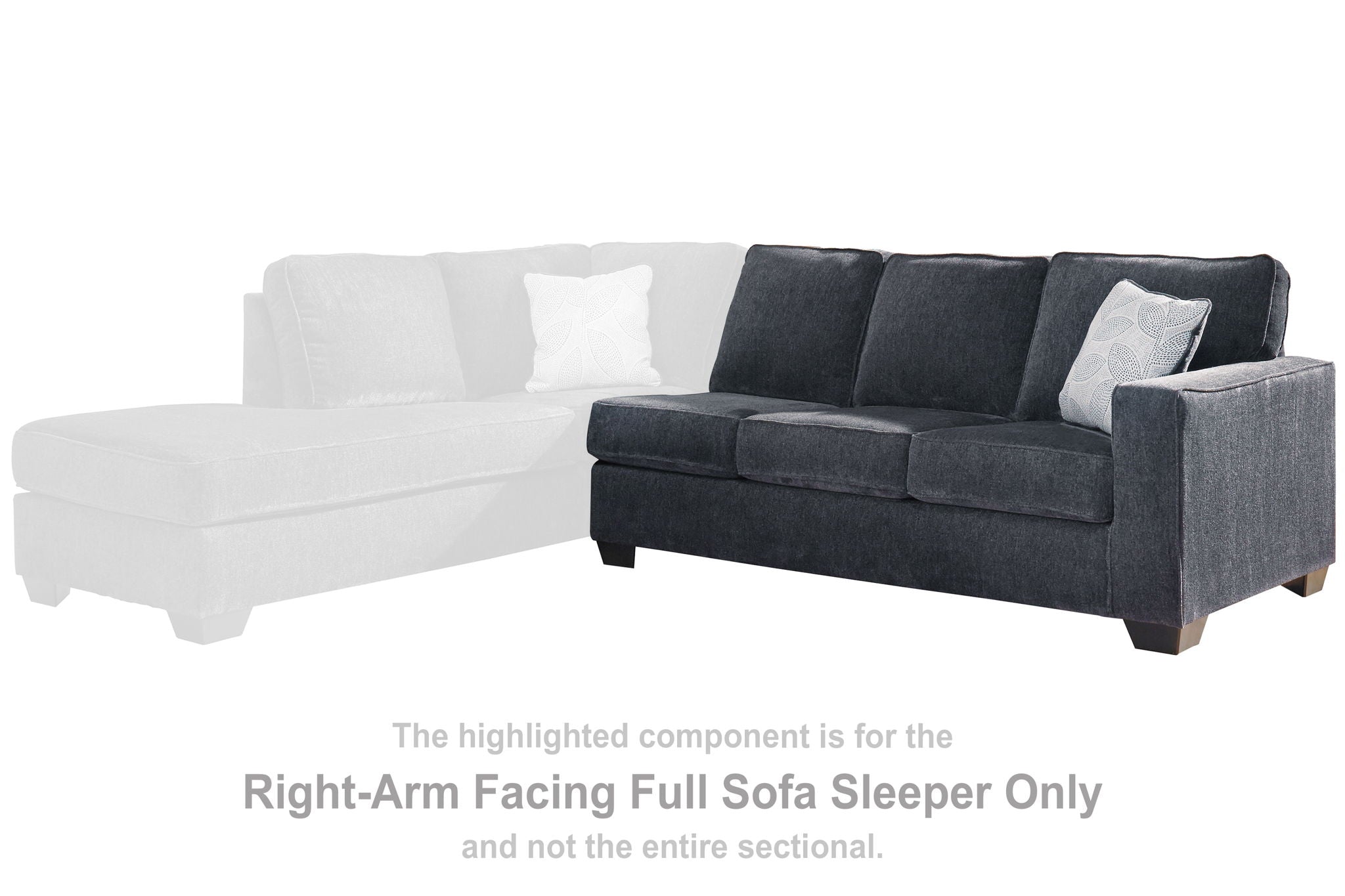 Altari - Slate - Raf Full Sofa Sleeper - Urban Living Furniture (Los Angeles, CA)