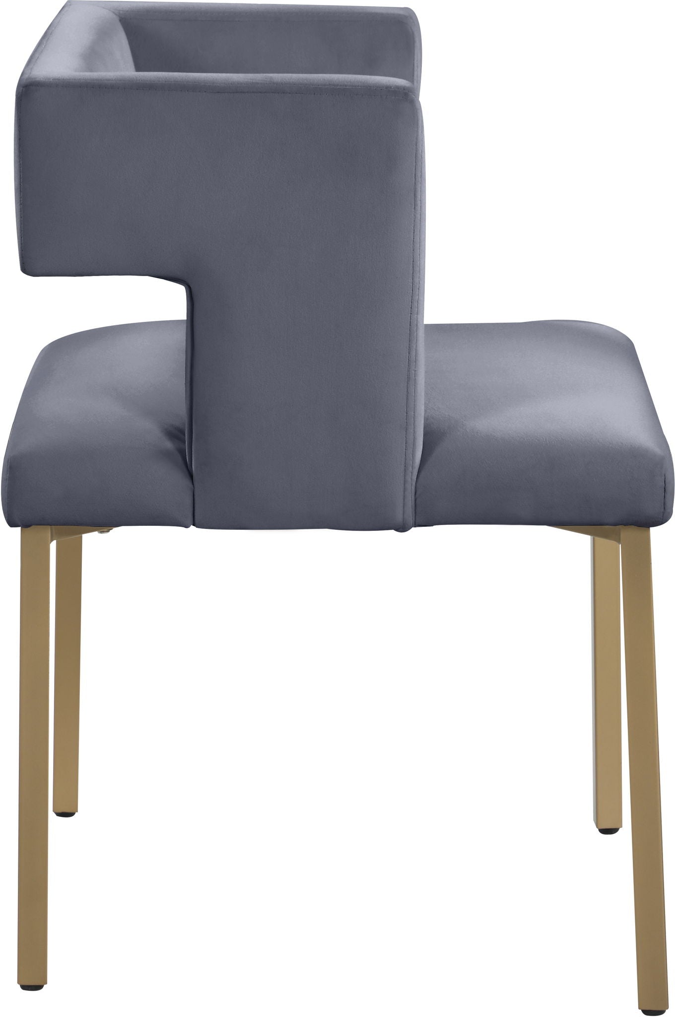 Caleb - Dining Chair with Gold Legs (Set of 2) - Urban Living Furniture (Los Angeles, CA)