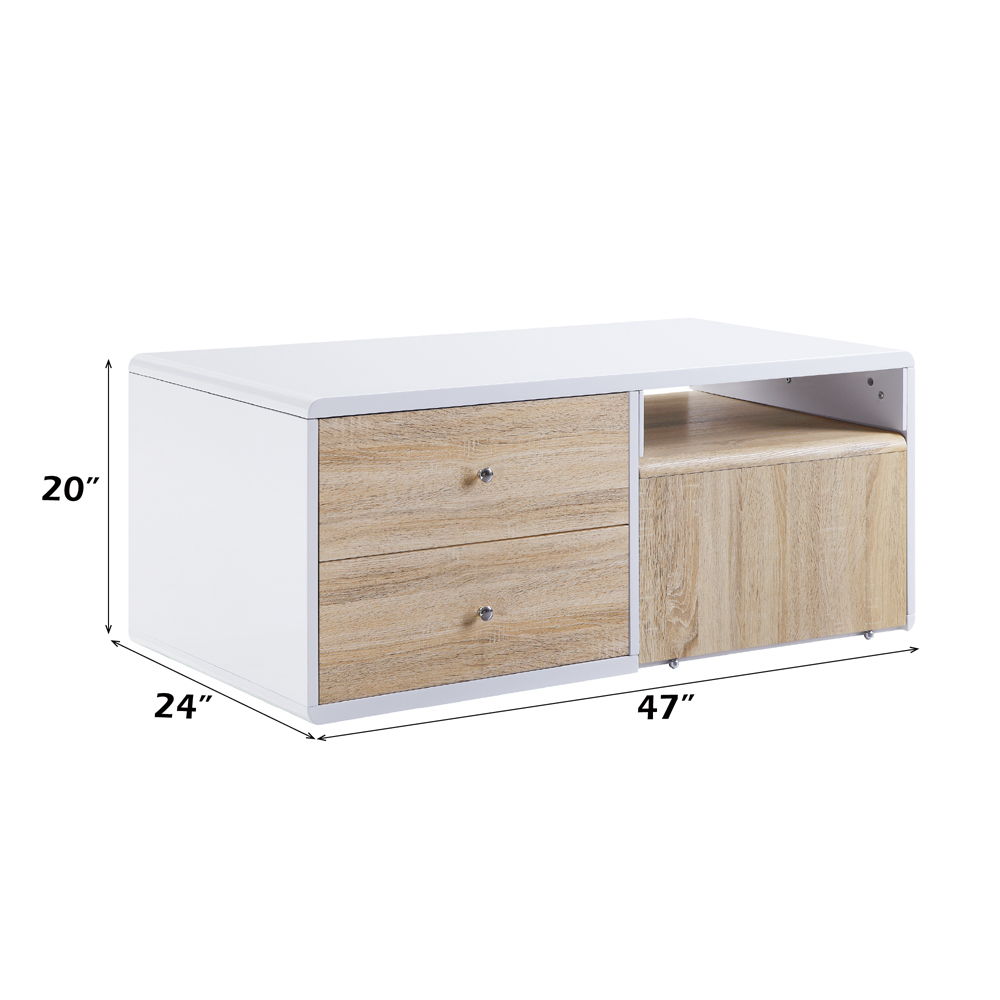 Verux - Coffee Table - White High Gloss - Urban Living Furniture (Los Angeles, CA)